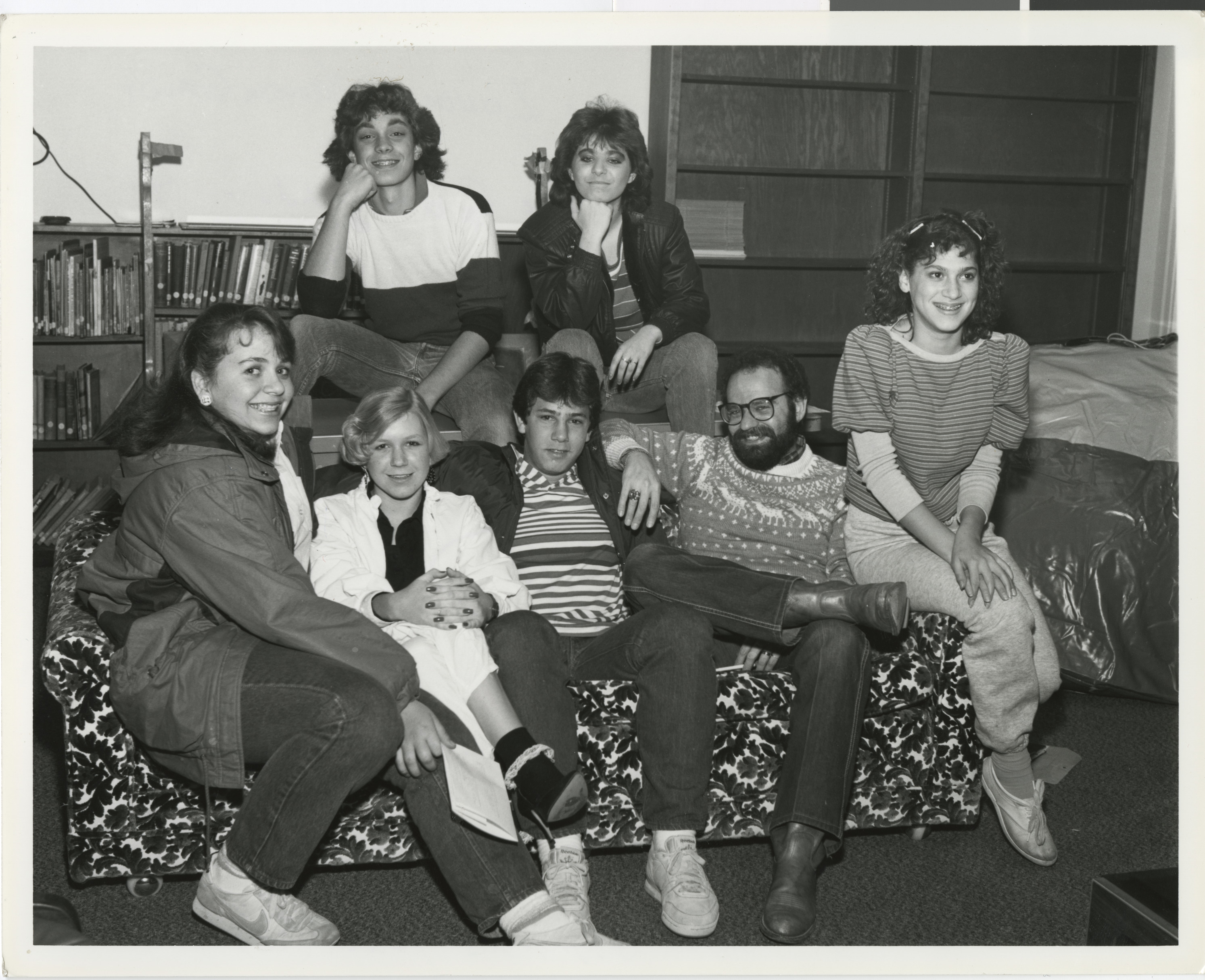 Photograph of U.S.Y. meeting group, 1980s