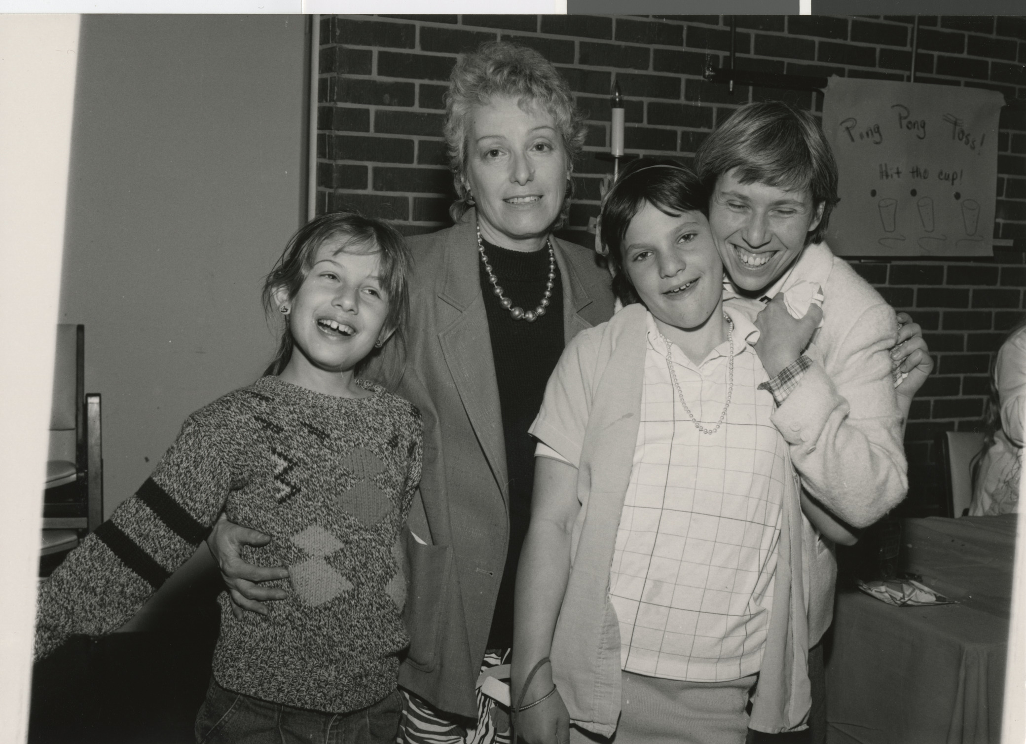 Photograph of Shari Husney, Roz Sbarra, Ilona Coleman and Tina Coleman, 1980s