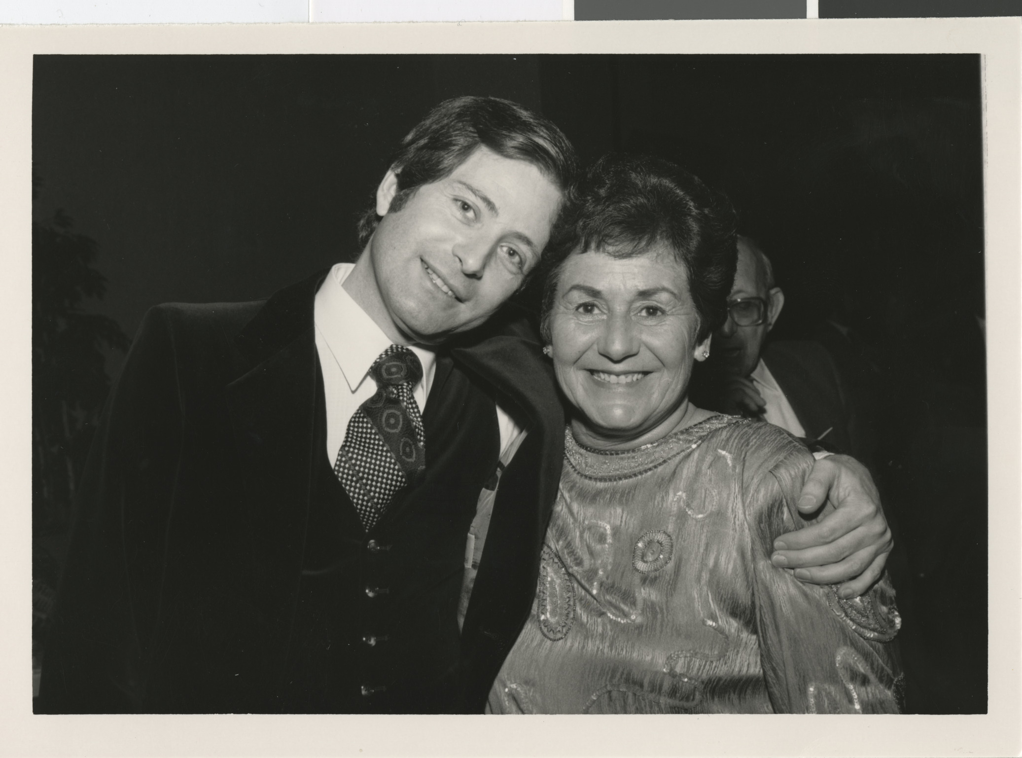 Photograph of Mike Tell and Faye Steinberg, 1980s