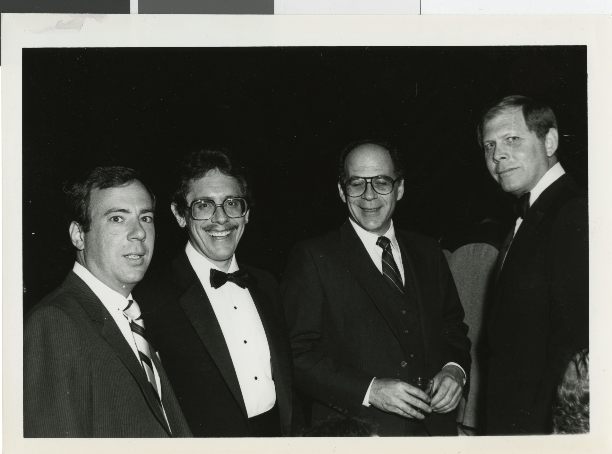 Photograph of Gene Greenberg, Arne Rosencrantz, Dennis Sabbath and Stuart Mason, date unknown