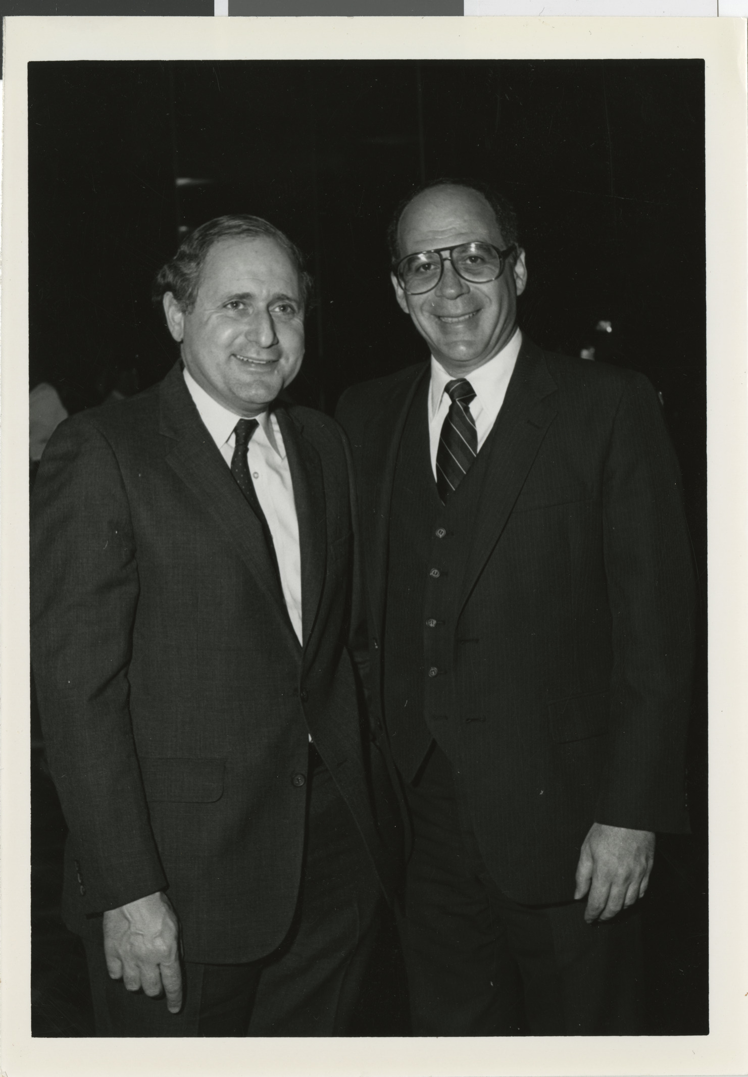 Photograph of Carl Levin and Dennis Sabbath, date unknown