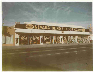 Photograph of Nevada Blind and Floor Co.