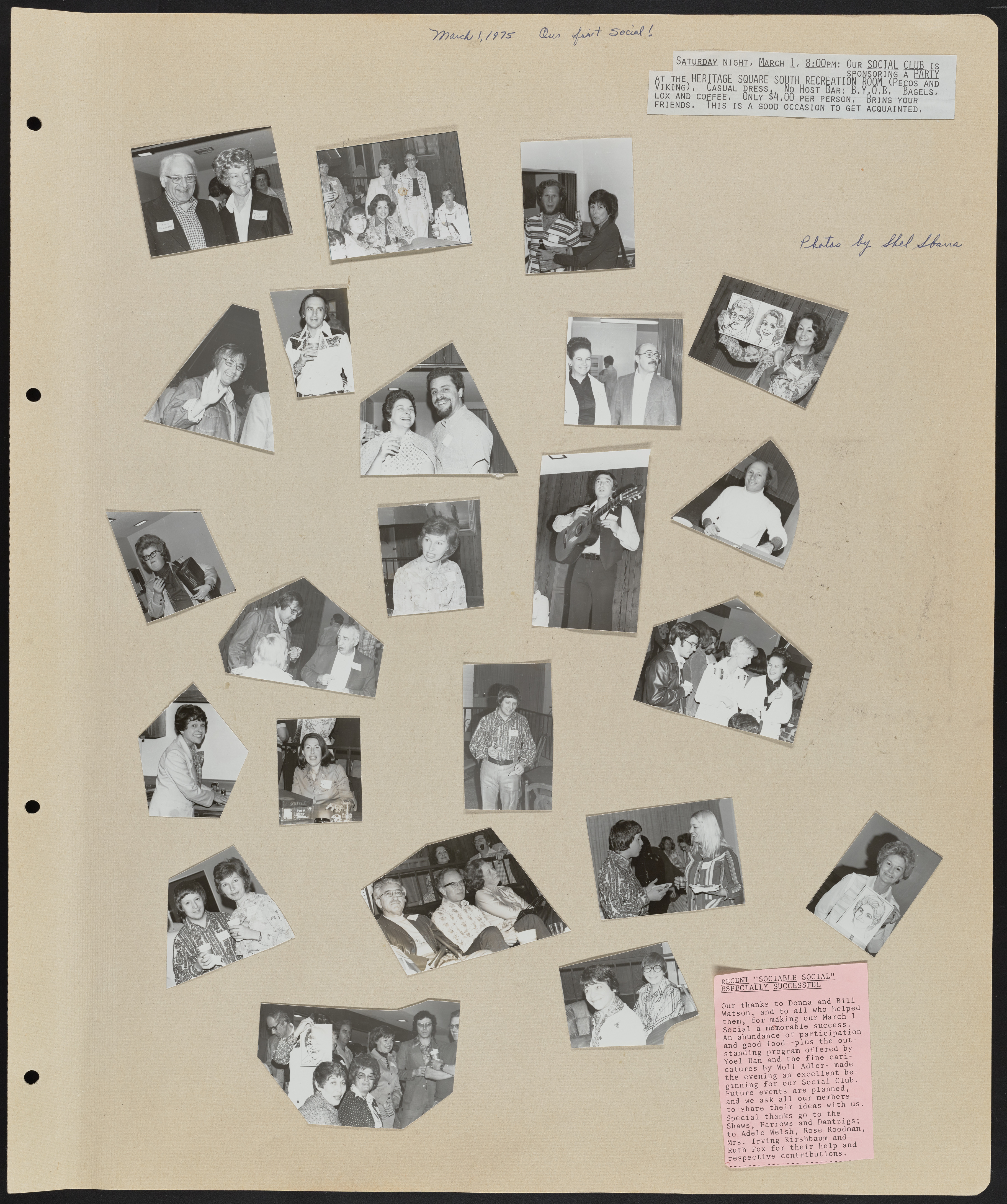 Congregation Ner Tamid Scrapbook, image 10