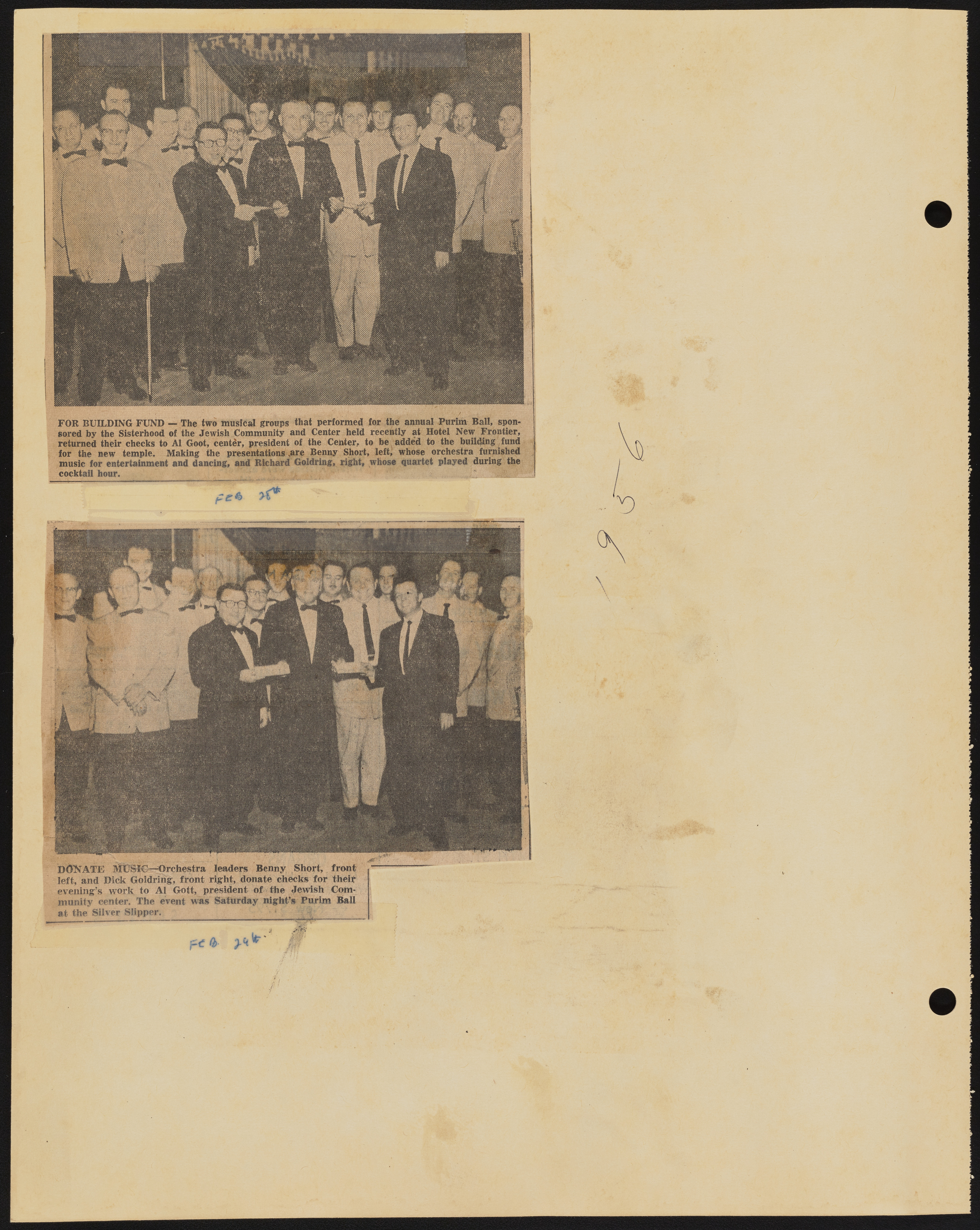 Temple Beth Sholom Sisterhood scrapbook, image 14