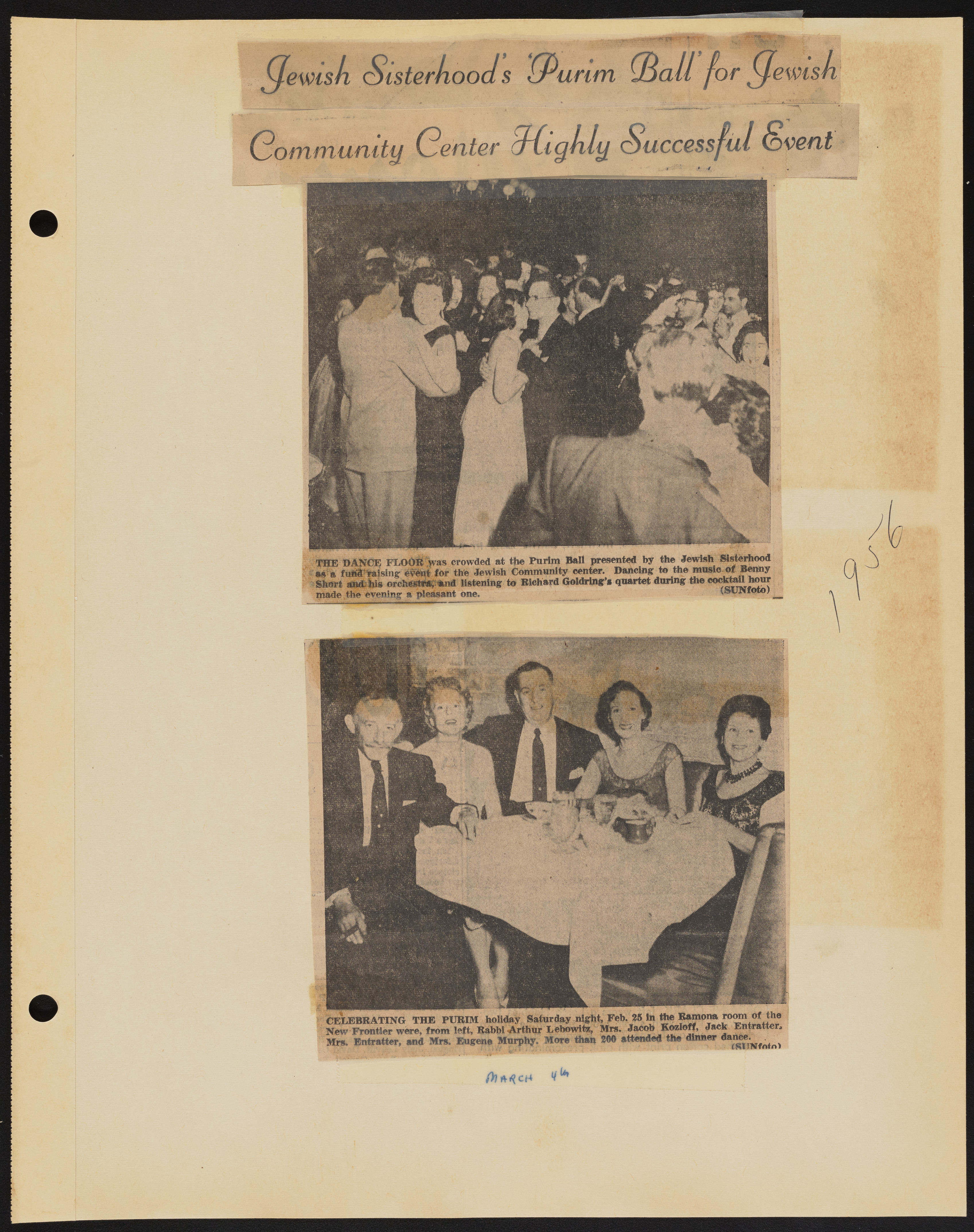 Temple Beth Sholom Sisterhood scrapbook, image 15