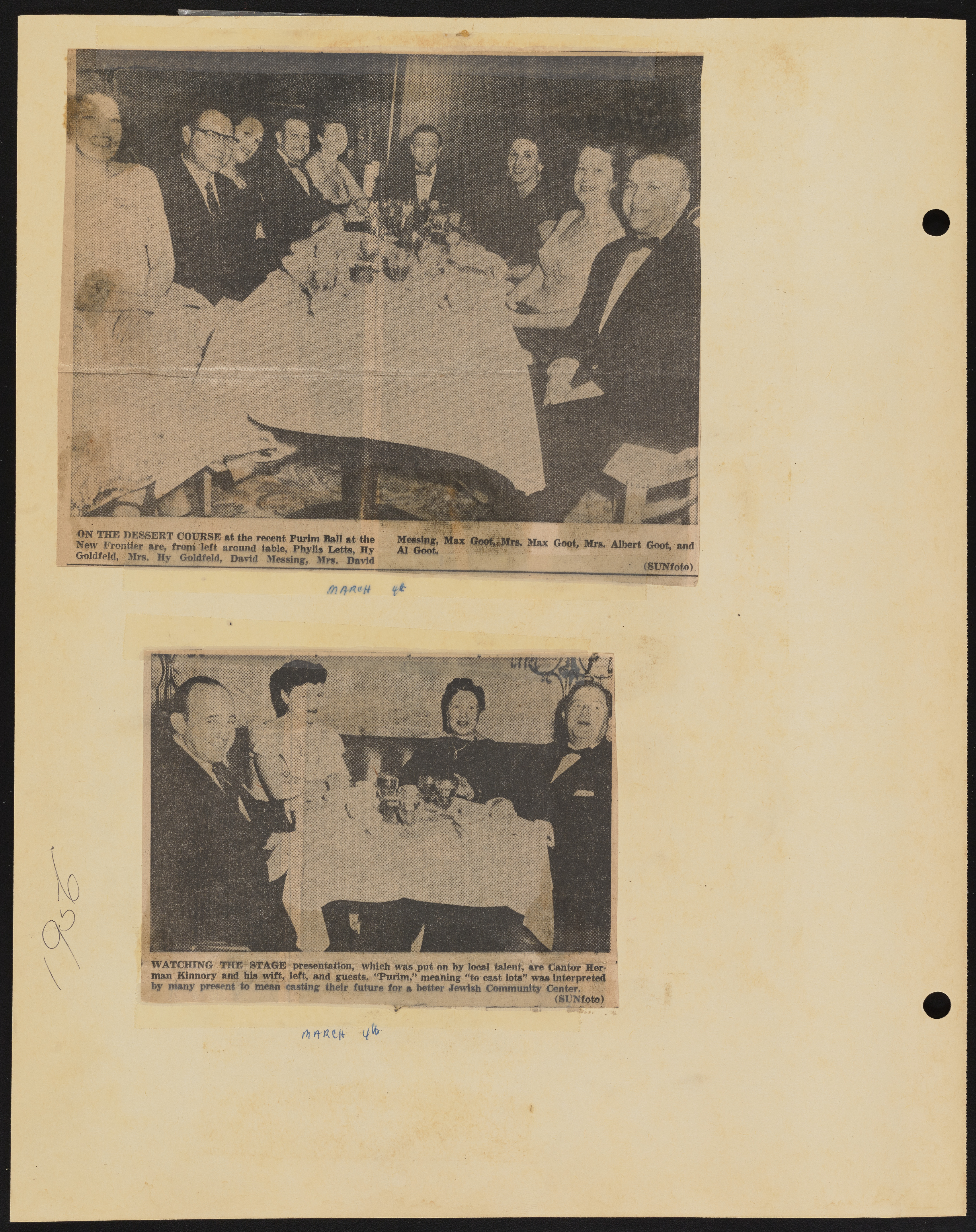 Temple Beth Sholom Sisterhood scrapbook, image 16