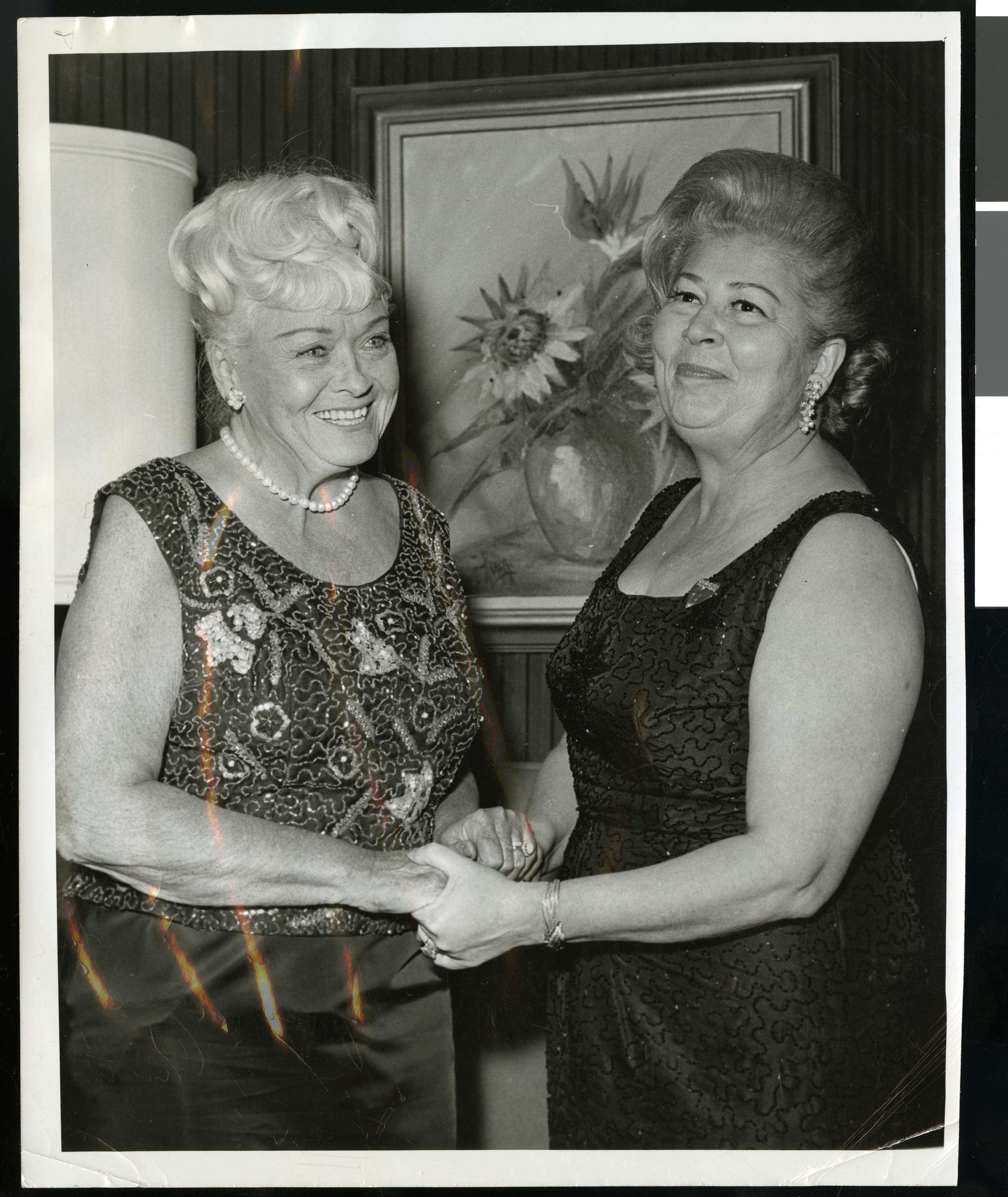 Photograph of Grace Hayes and Bess Rosenberg, Las Vegas (Nev.)