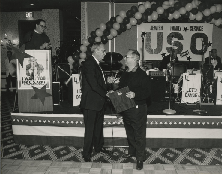 Jewish Family Service Agency USO Night, item 04