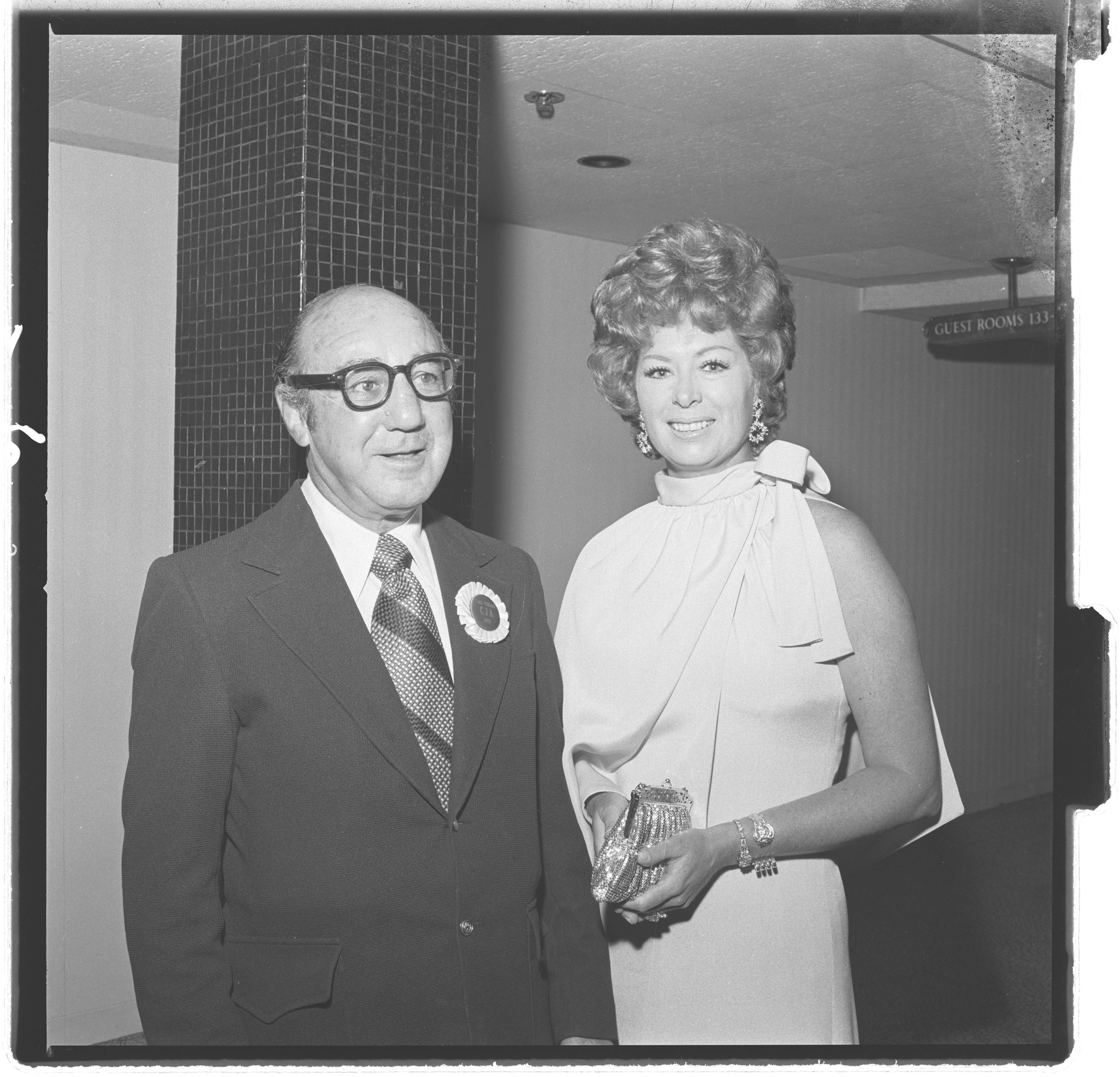Photographs of Combined Jewish Appeal (Cocktail Party at Caesars Palace, Red Skelton), image 27