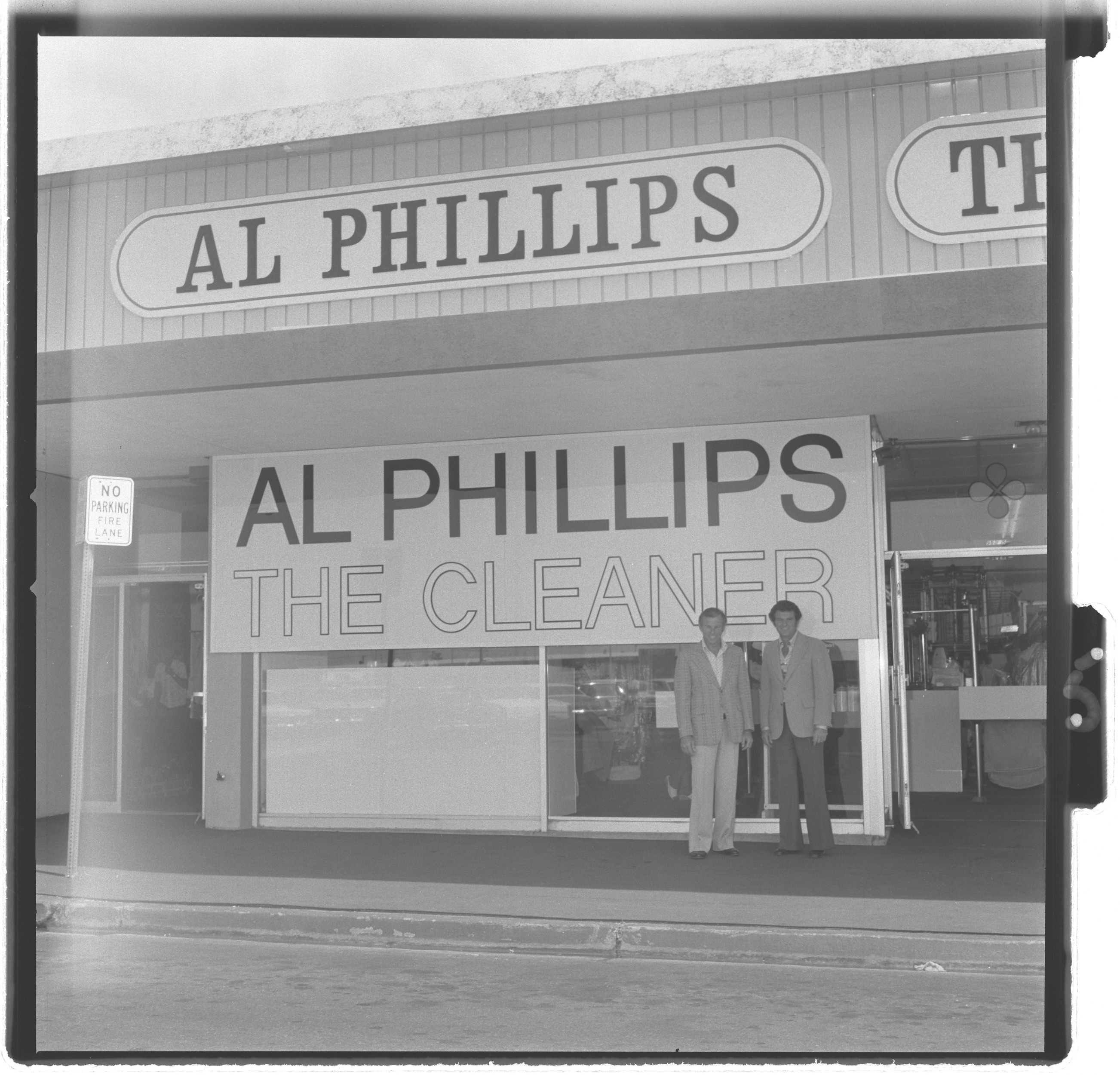 Photographs of Al Phillips Cleaners "The Boys are Back" Publicity, image 02