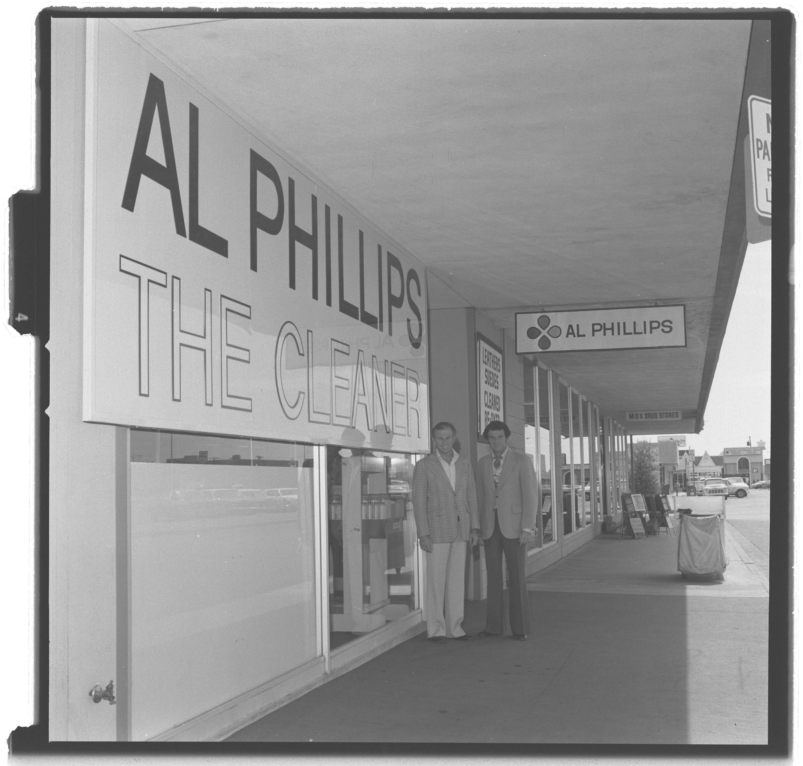 Photographs of Al Phillips Cleaners "The Boys are Back" Publicity, image 03