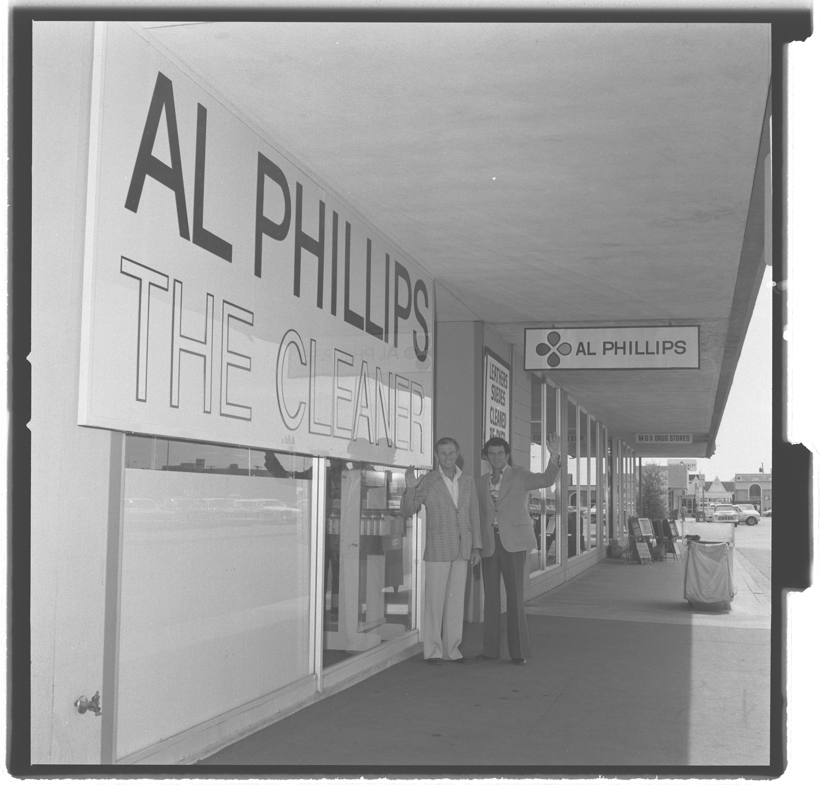 Photographs of Al Phillips Cleaners "The Boys are Back" Publicity, image 04
