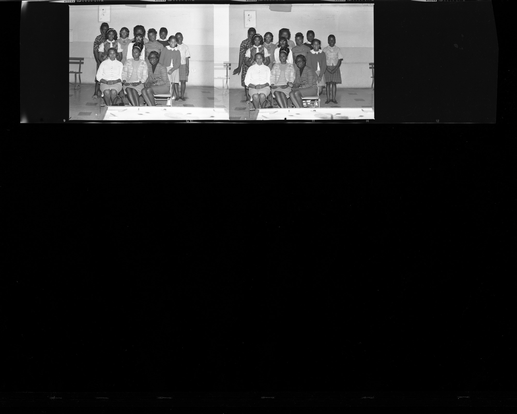 Set of negatives by Clinton Wright including C.Y.O. at Jefferson Center, and Dee Dee Lyn Dance School, 1965, page 2