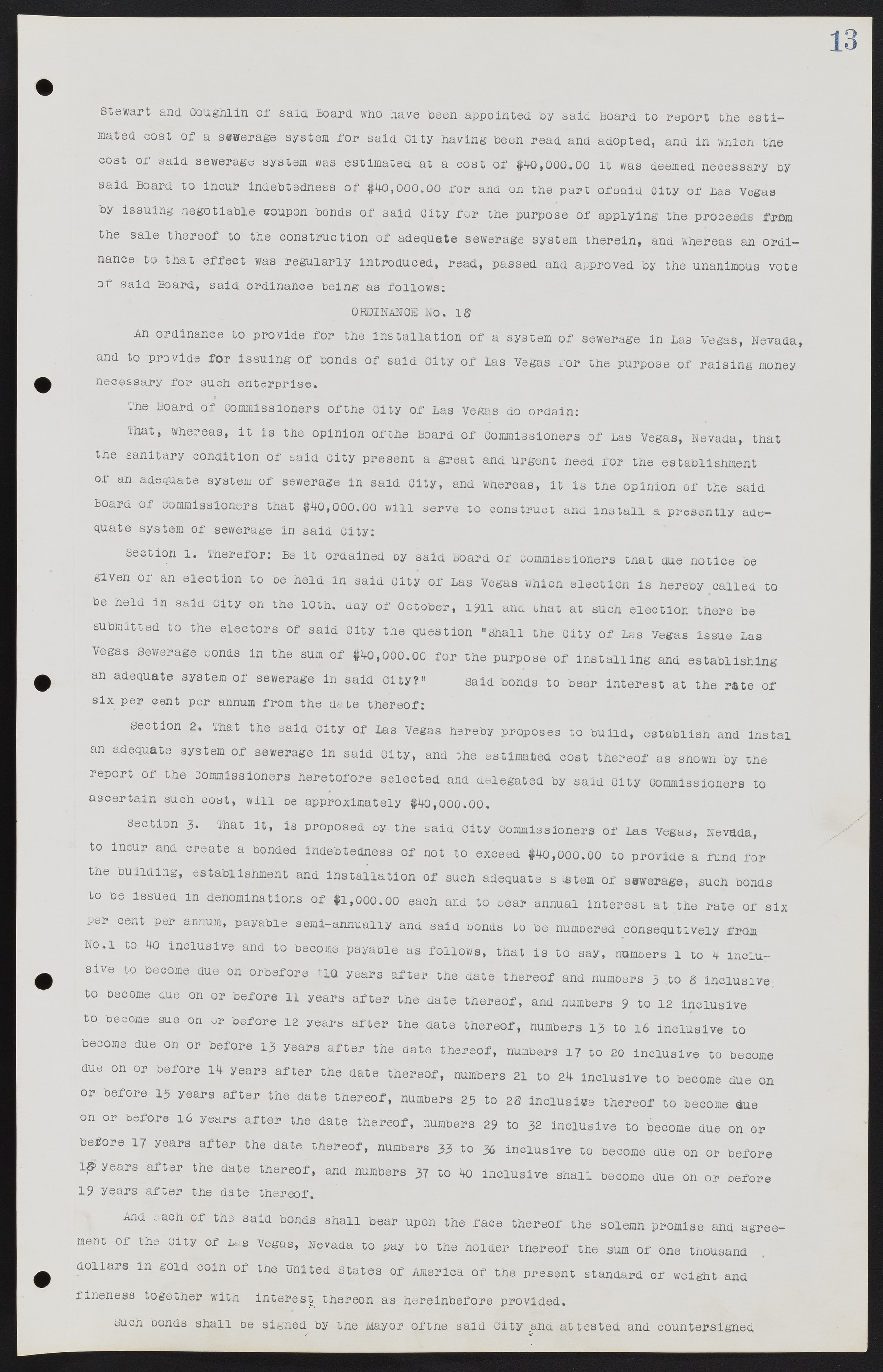 Las Vegas City Commission Minutes, June 22, 1911 to February 7, 1922, lvc000001-27