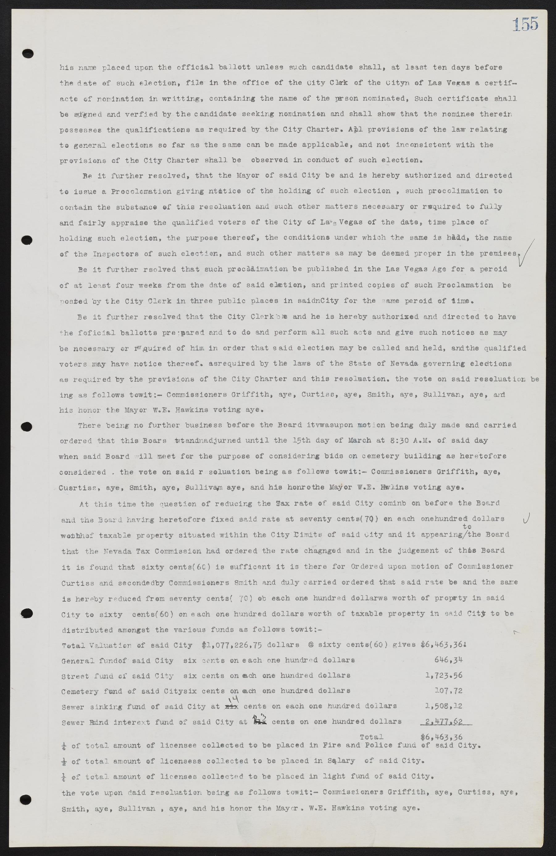 Las Vegas City Commission Minutes, June 22, 1911 to February 7, 1922, lvc000001-171