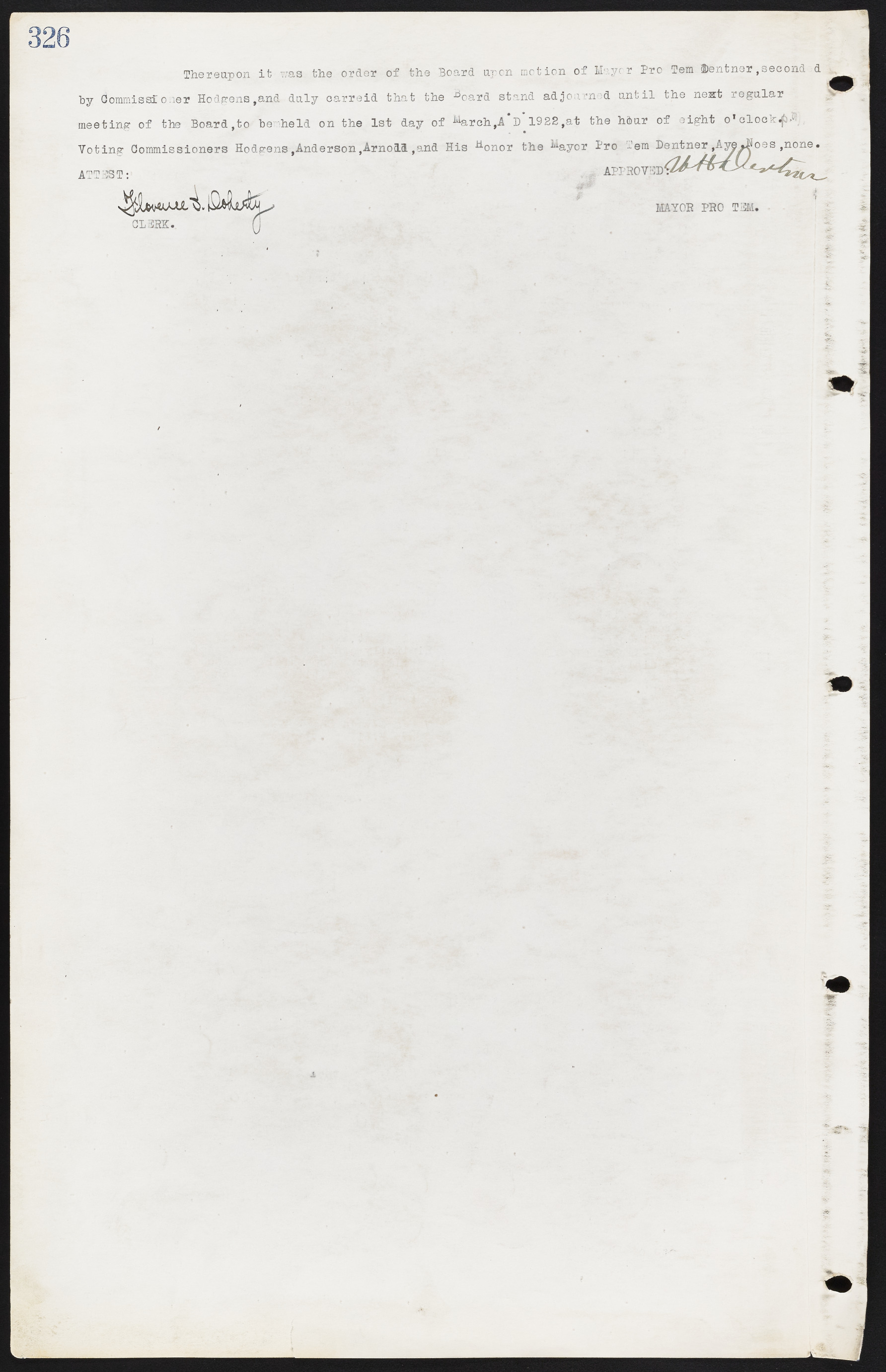 Las Vegas City Commission Minutes, June 22, 1911 to February 7, 1922, lvc000001-342