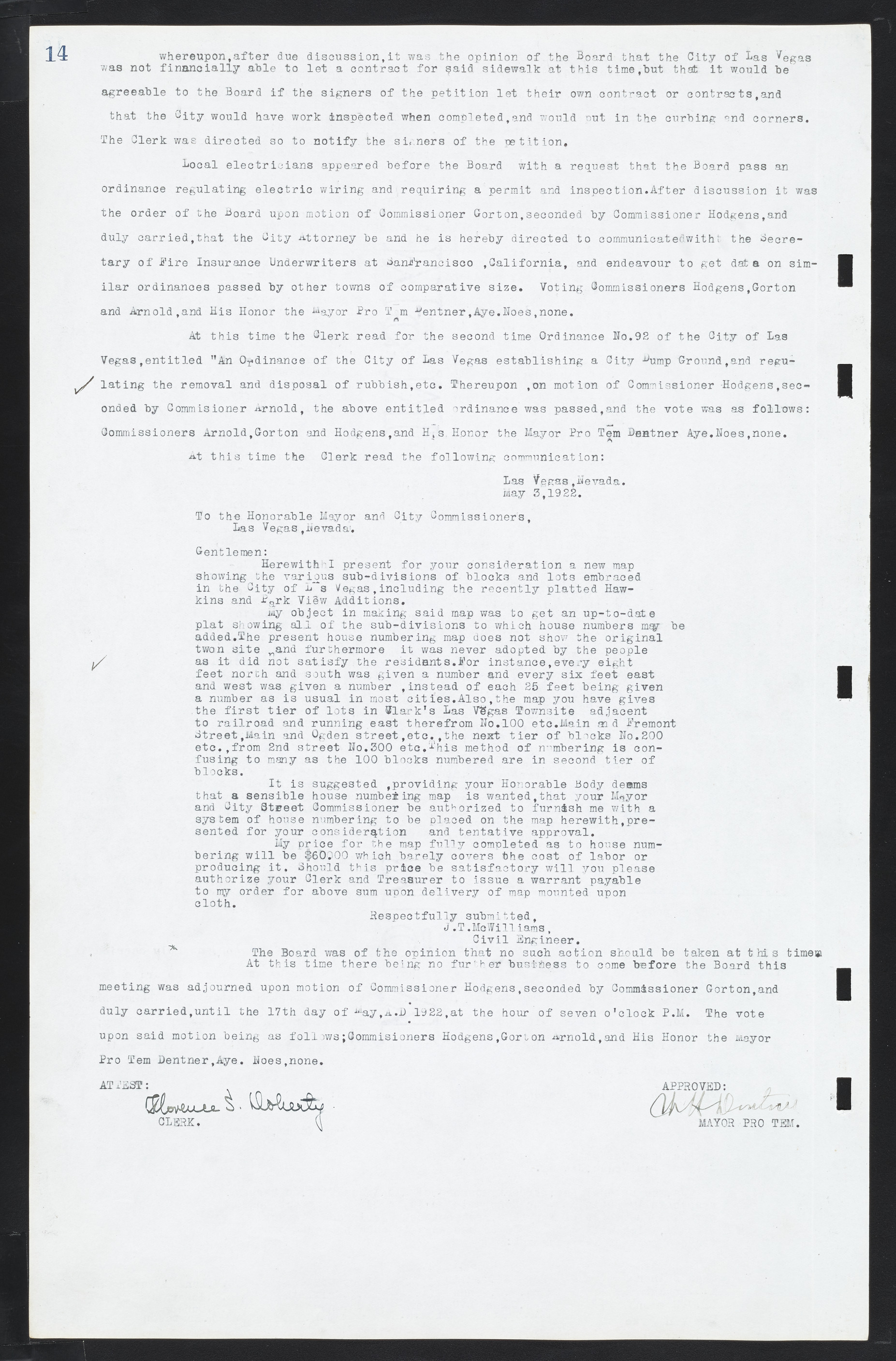 Las Vegas City Commission Minutes, March 1, 1922 to May 10, 1929, lvc000002-21