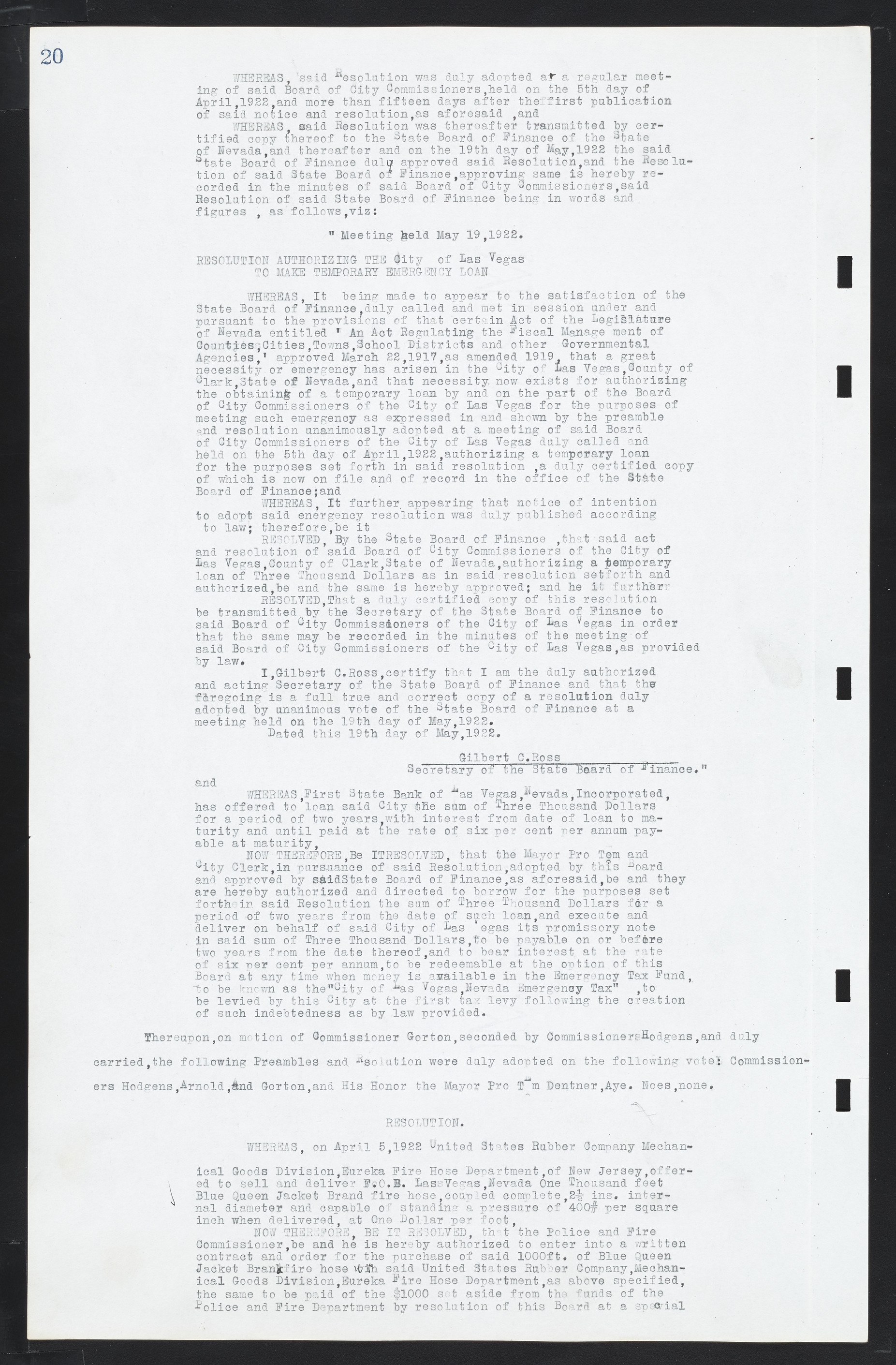 Las Vegas City Commission Minutes, March 1, 1922 to May 10, 1929, lvc000002-27