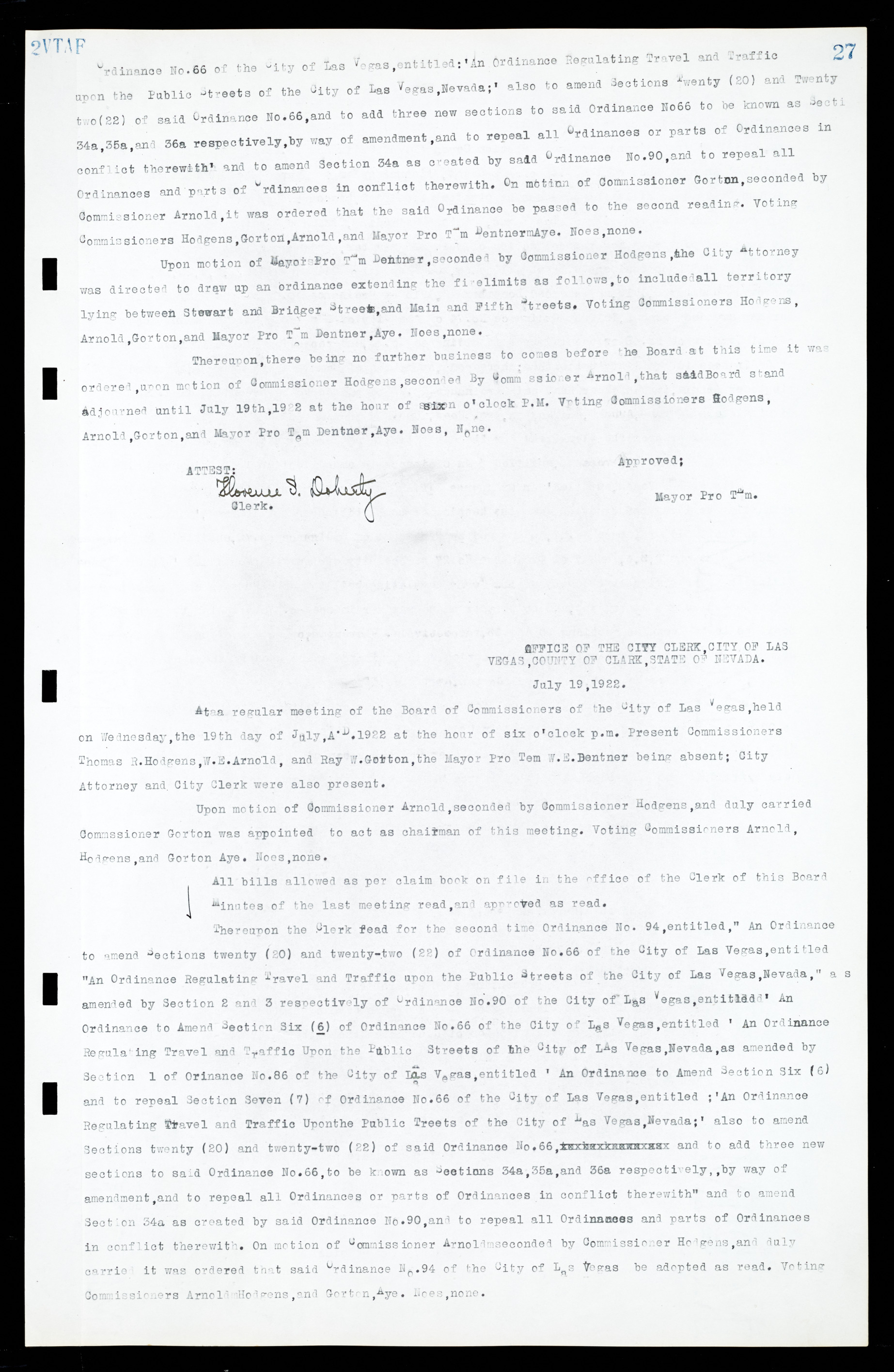 Las Vegas City Commission Minutes, March 1, 1922 to May 10, 1929, lvc000002-34