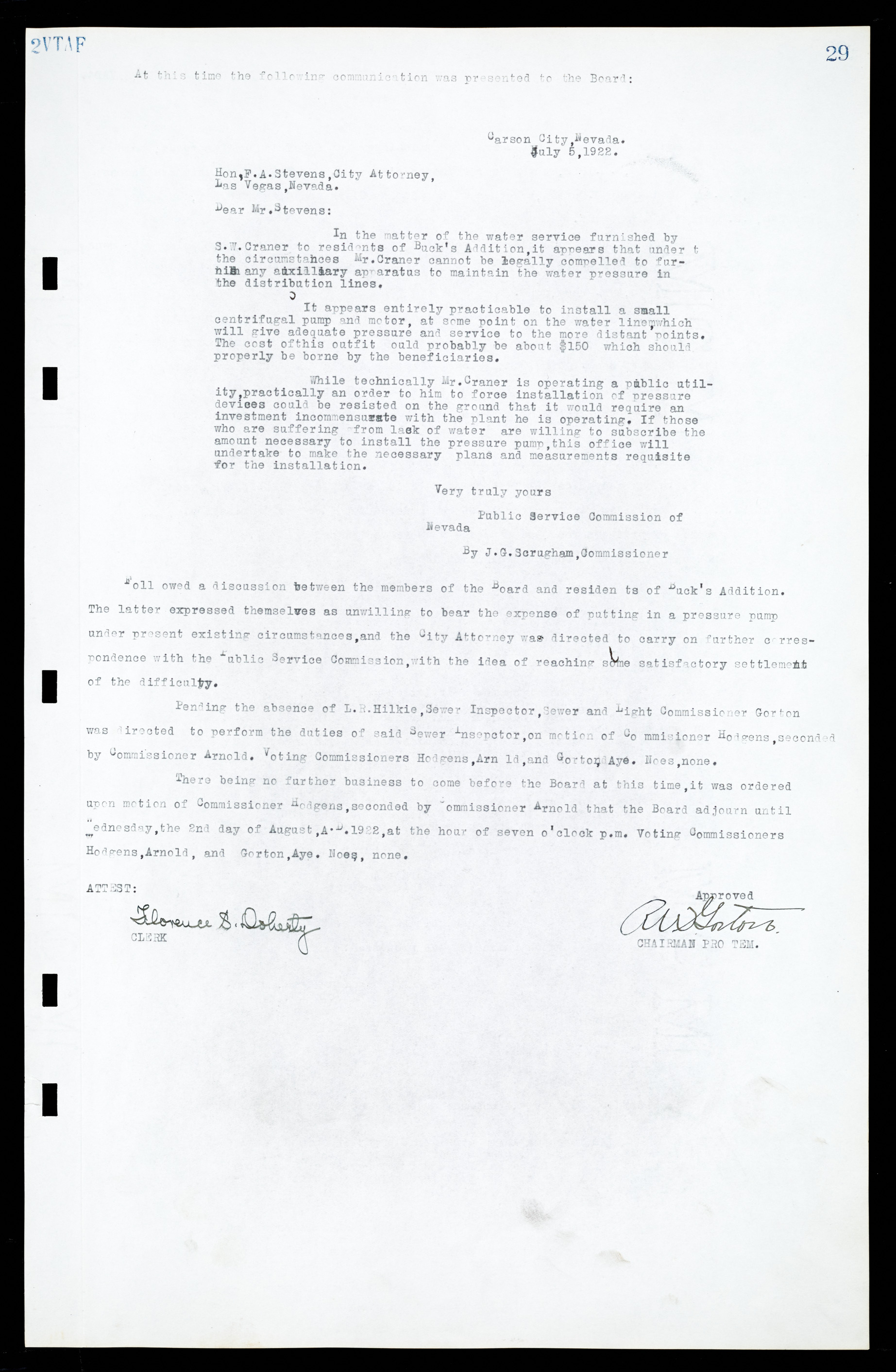 Las Vegas City Commission Minutes, March 1, 1922 to May 10, 1929, lvc000002-36