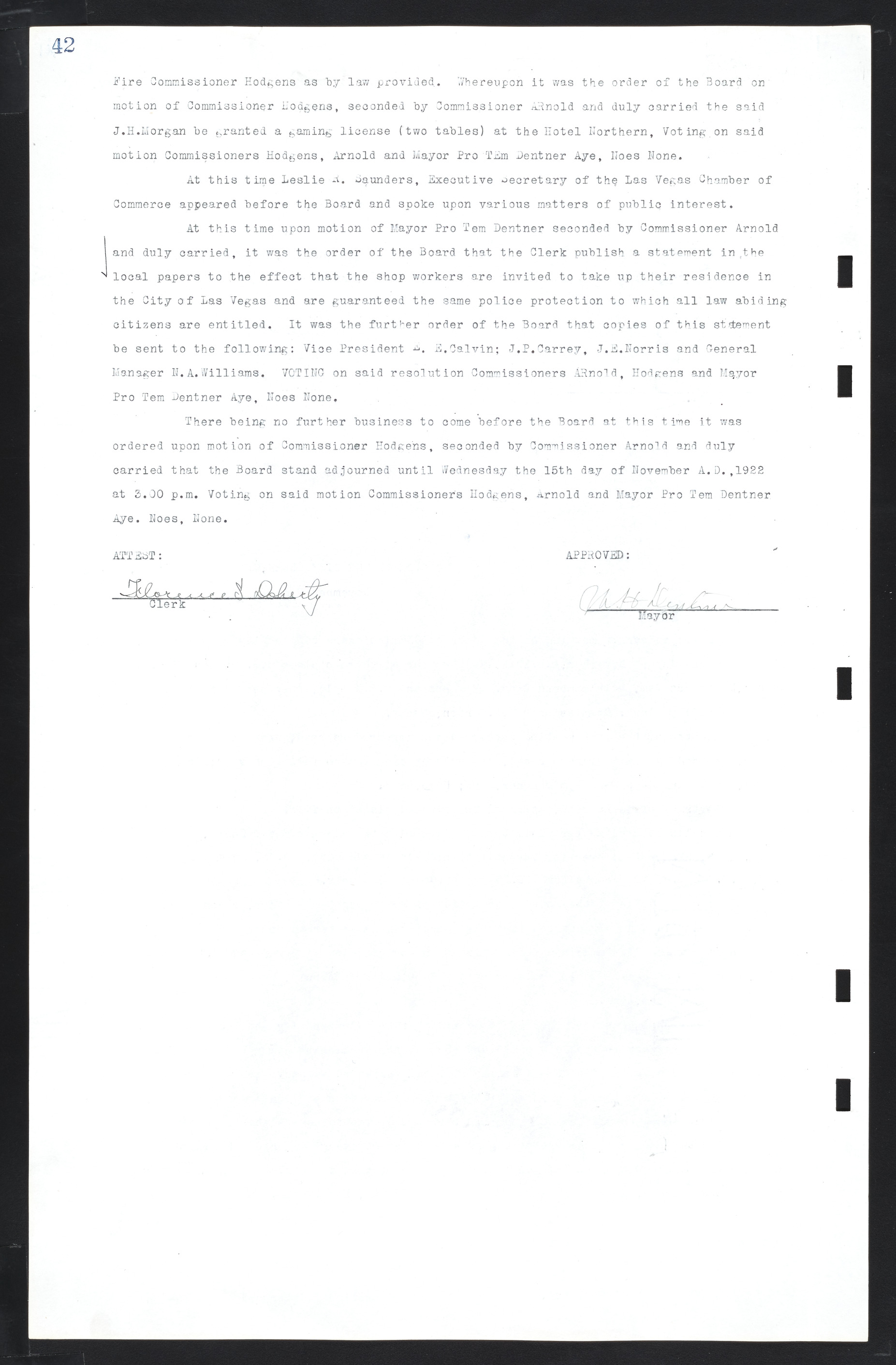 Las Vegas City Commission Minutes, March 1, 1922 to May 10, 1929, lvc000002-49