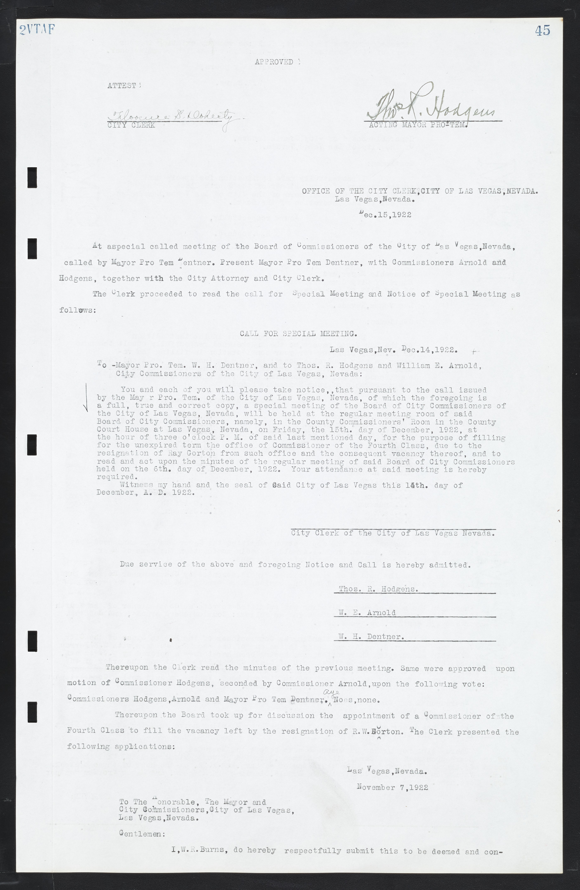 Las Vegas City Commission Minutes, March 1, 1922 to May 10, 1929, lvc000002-52
