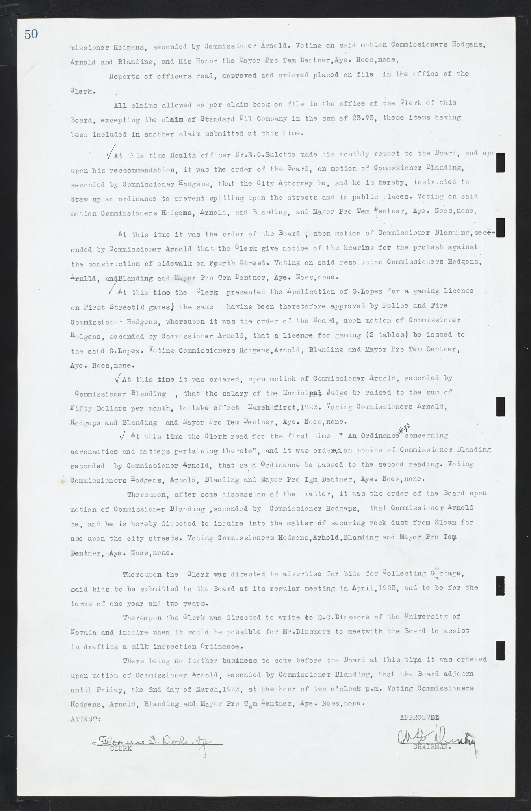 Las Vegas City Commission Minutes, March 1, 1922 to May 10, 1929, lvc000002-57