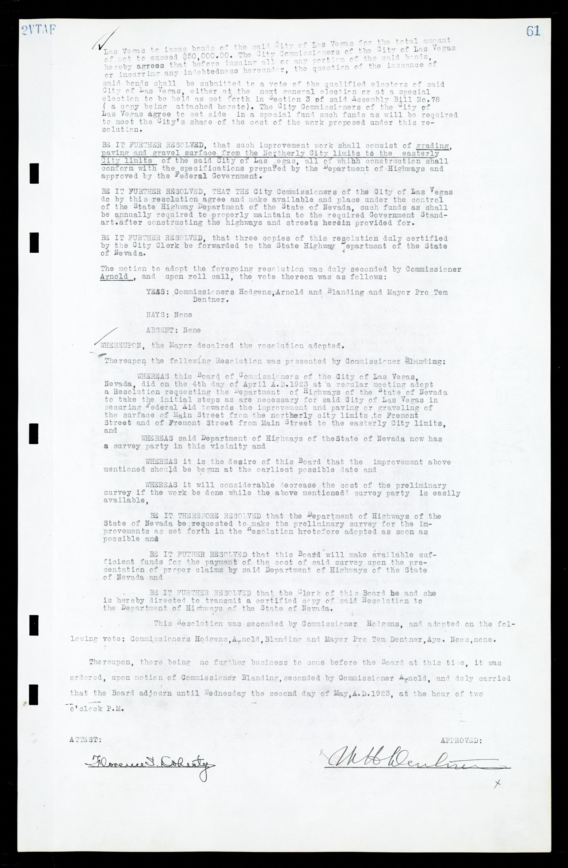 Las Vegas City Commission Minutes, March 1, 1922 to May 10, 1929, lvc000002-68