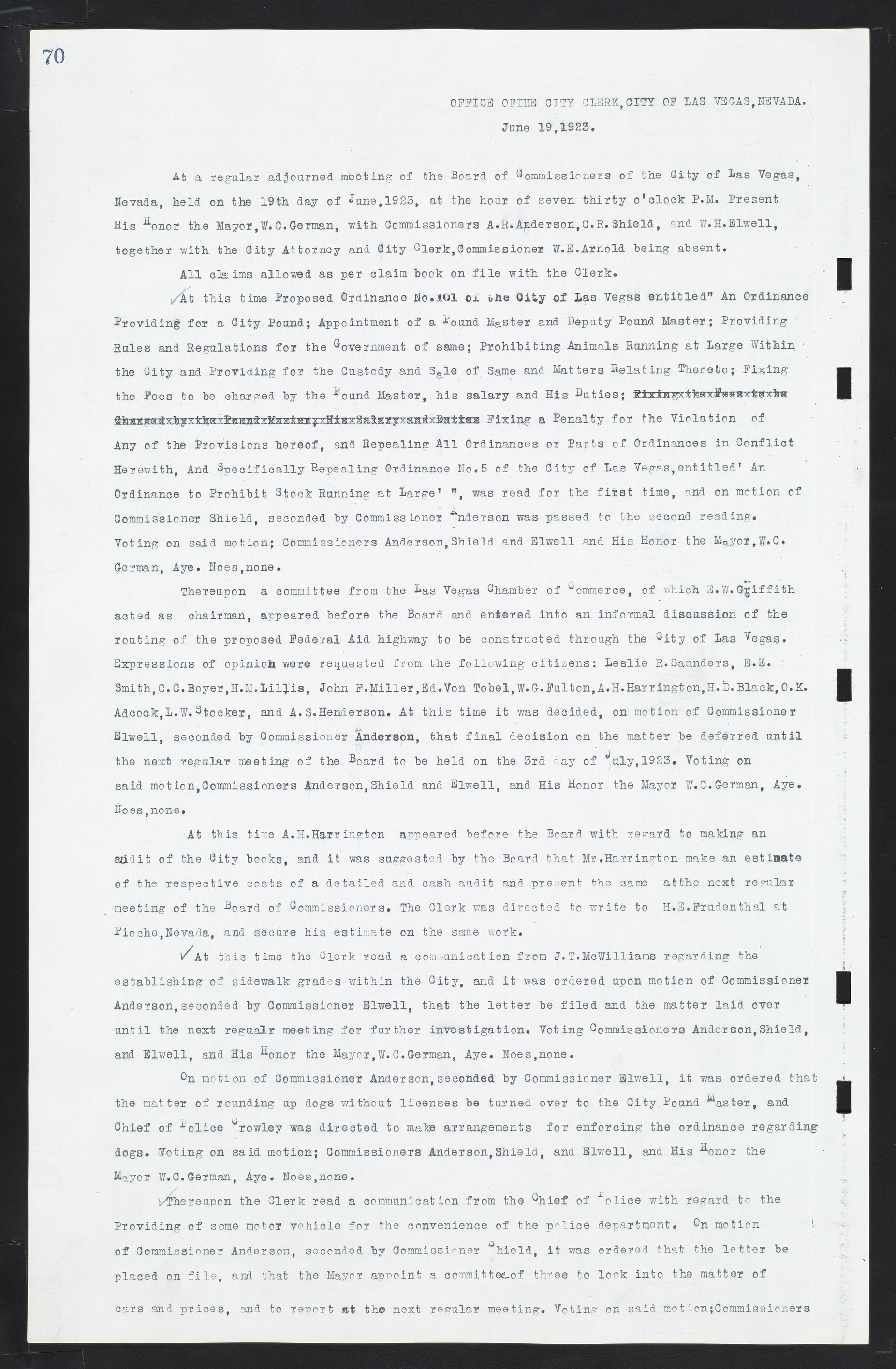 Las Vegas City Commission Minutes, March 1, 1922 to May 10, 1929, lvc000002-77
