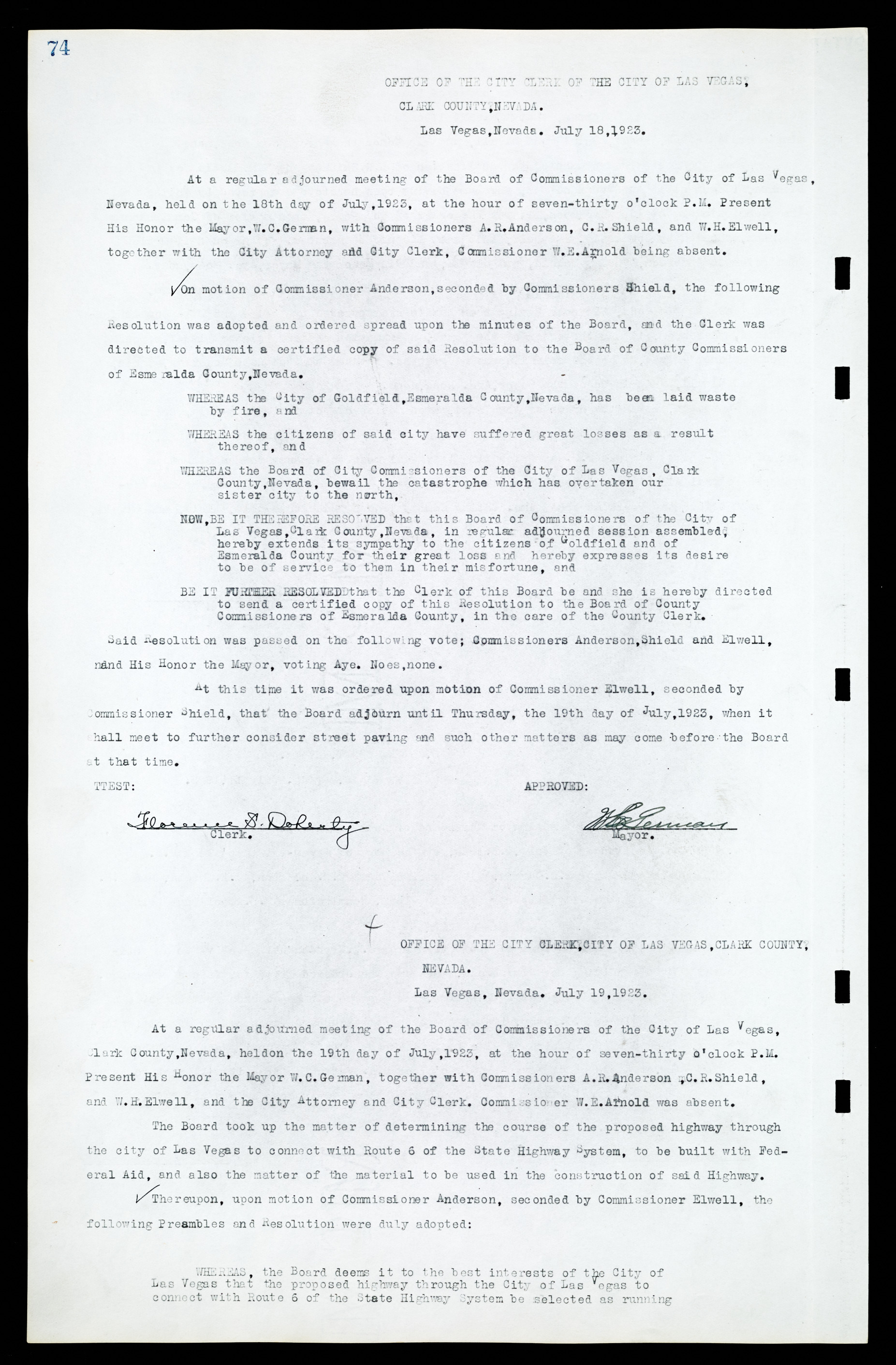 Las Vegas City Commission Minutes, March 1, 1922 to May 10, 1929, lvc000002-81