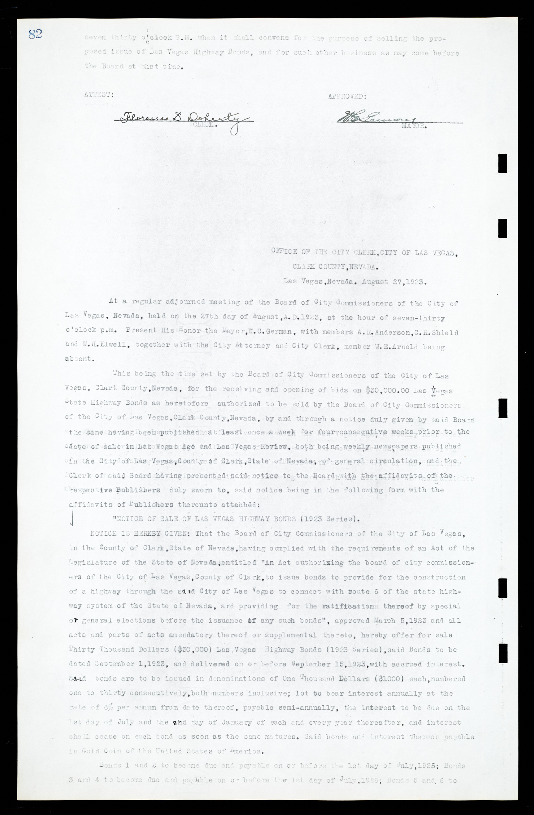 Las Vegas City Commission Minutes, March 1, 1922 to May 10, 1929, lvc000002-89