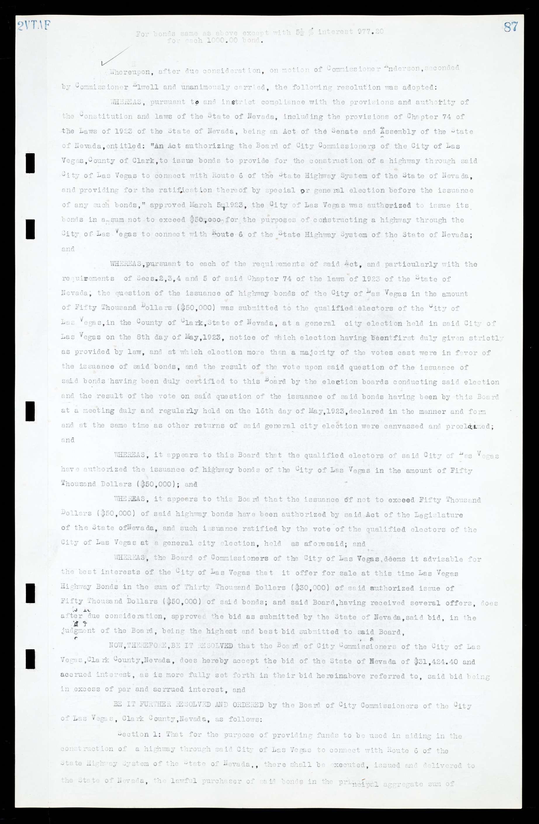 Las Vegas City Commission Minutes, March 1, 1922 to May 10, 1929, lvc000002-94