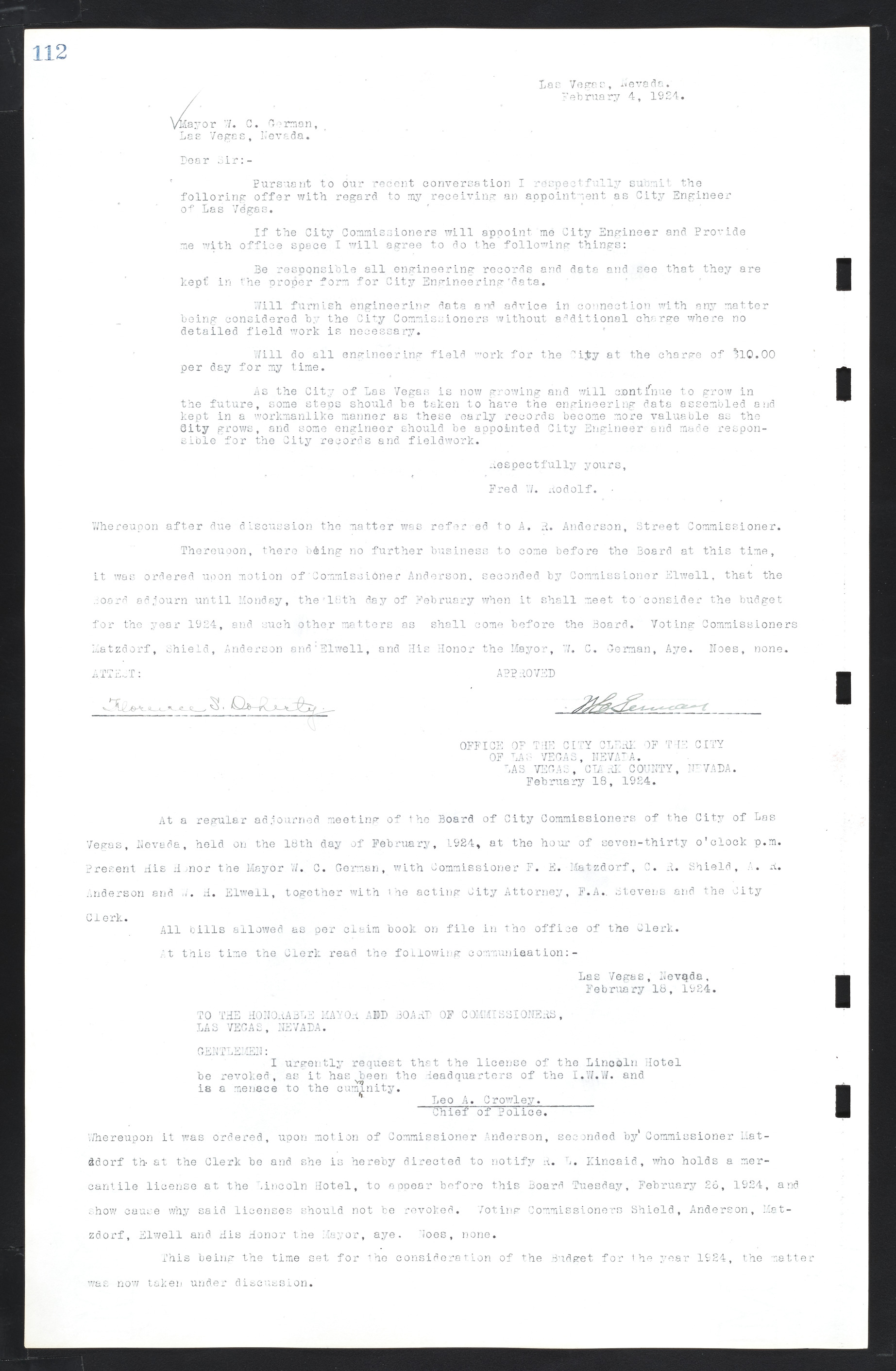 Las Vegas City Commission Minutes, March 1, 1922 to May 10, 1929, lvc000002-119