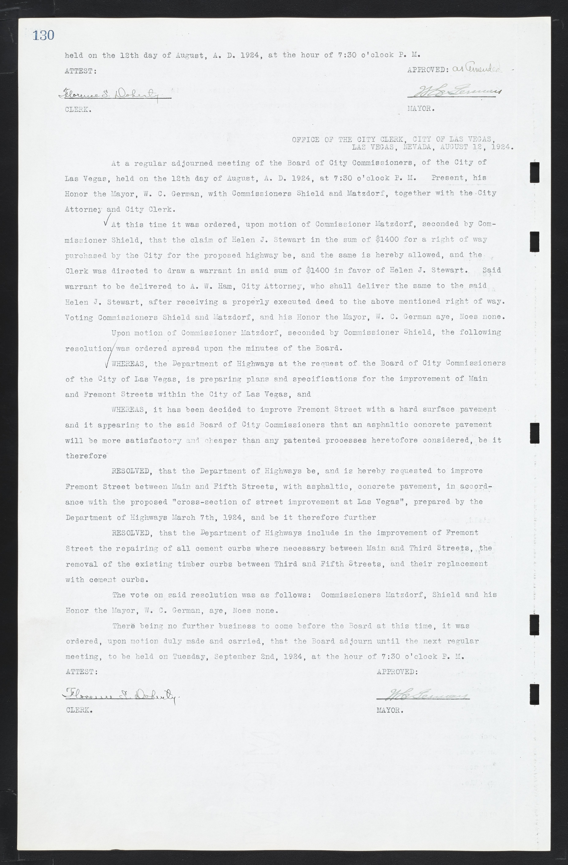 Las Vegas City Commission Minutes, March 1, 1922 to May 10, 1929, lvc000002-137