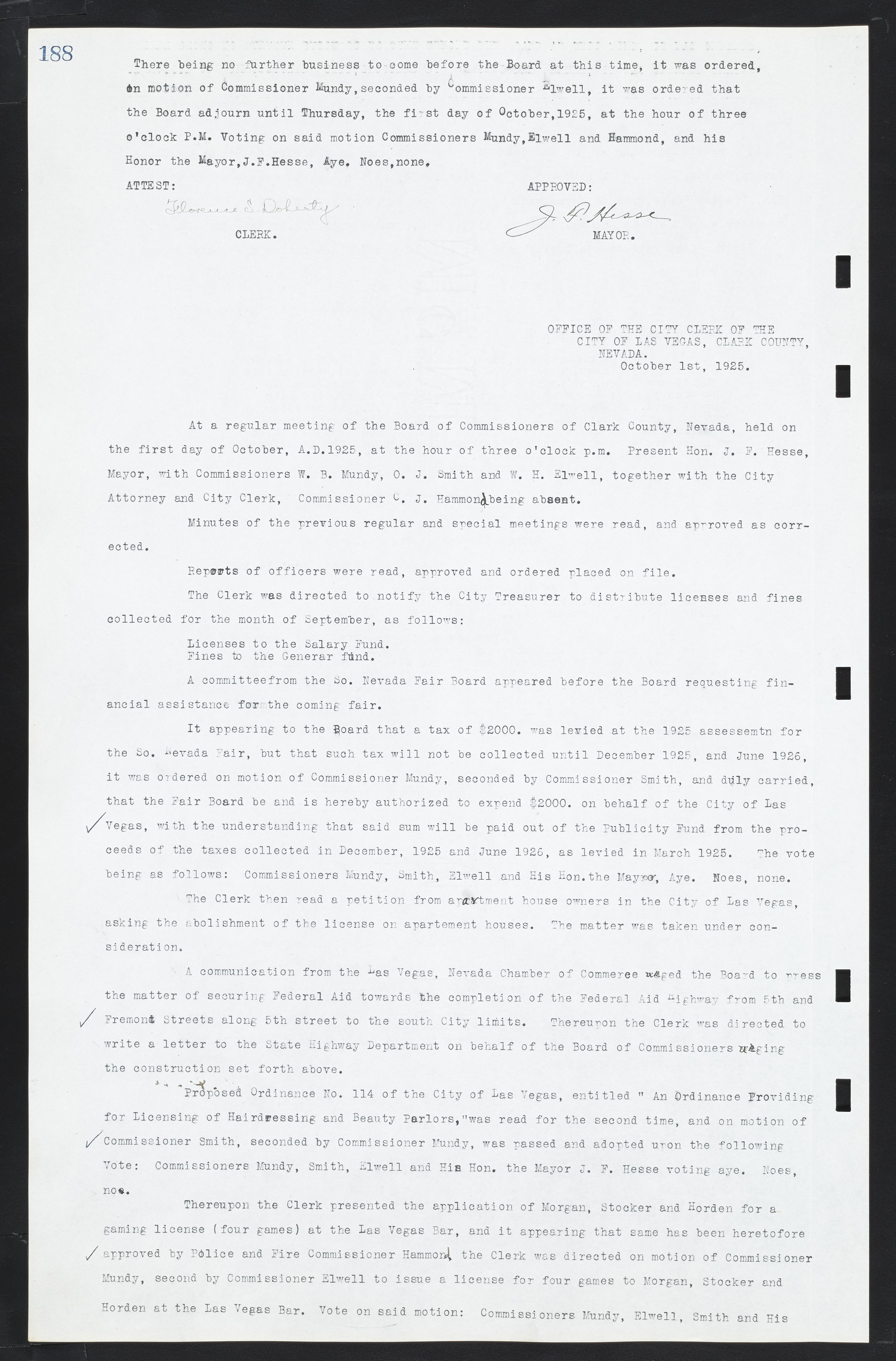 Las Vegas City Commission Minutes, March 1, 1922 to May 10, 1929, lvc000002-195
