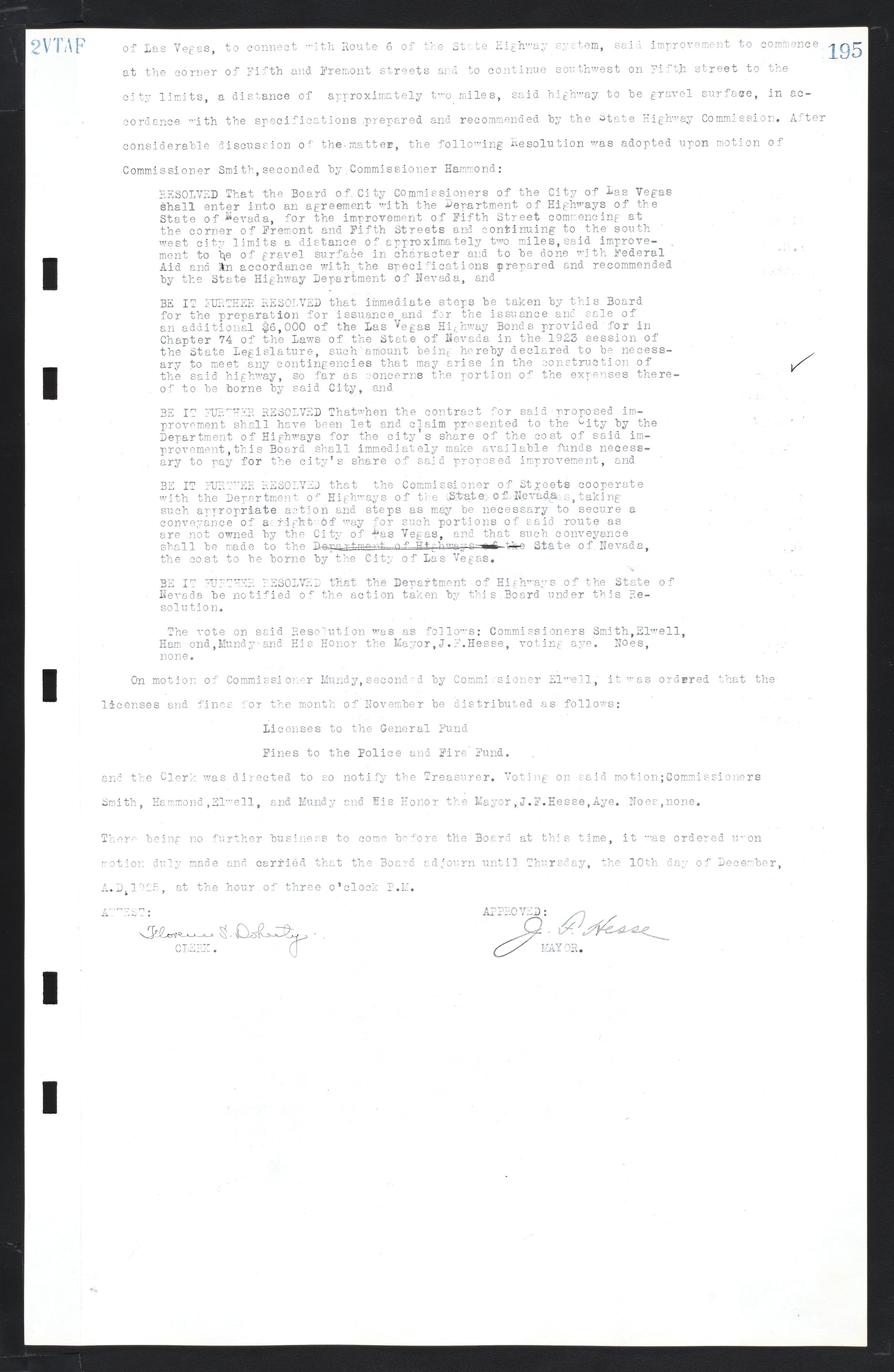 Las Vegas City Commission Minutes, March 1, 1922 to May 10, 1929, lvc000002-202