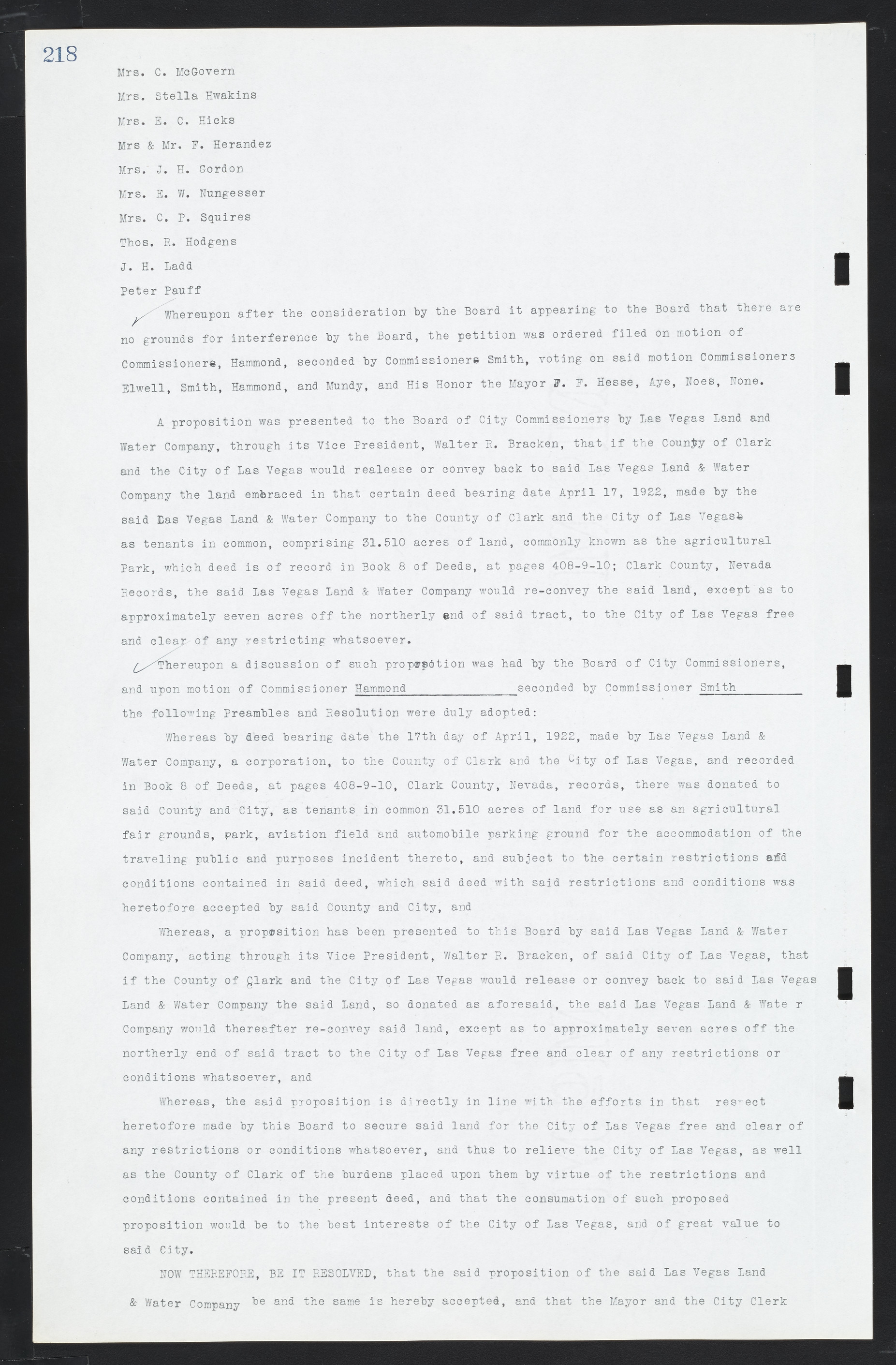 Las Vegas City Commission Minutes, March 1, 1922 to May 10, 1929, lvc000002-225