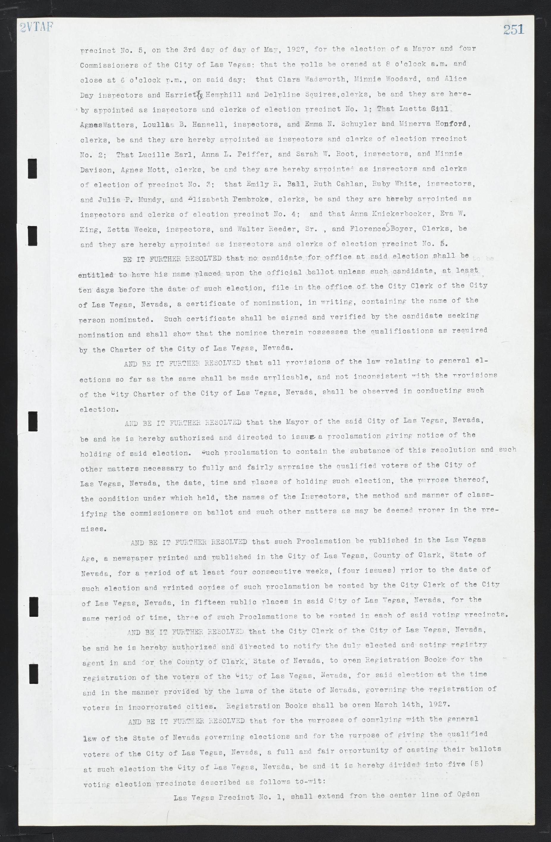 Las Vegas City Commission Minutes, March 1, 1922 to May 10, 1929, lvc000002-258