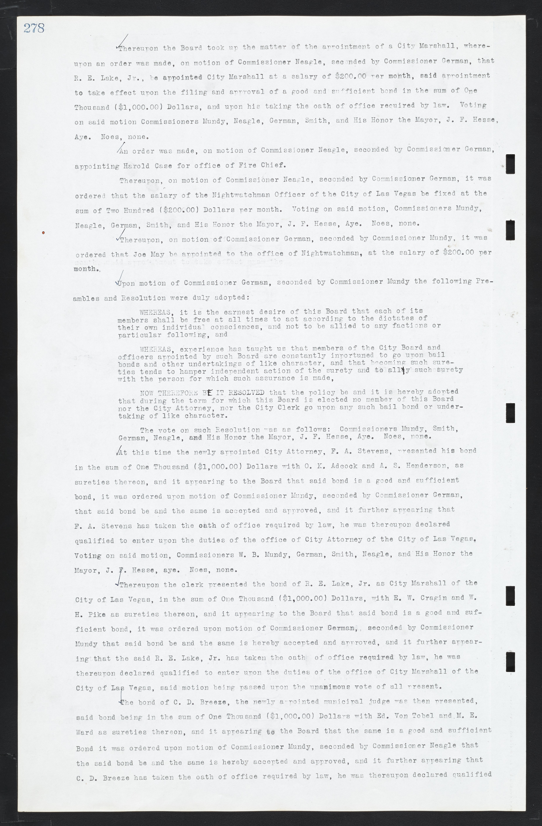 Las Vegas City Commission Minutes, March 1, 1922 to May 10, 1929, lvc000002-287