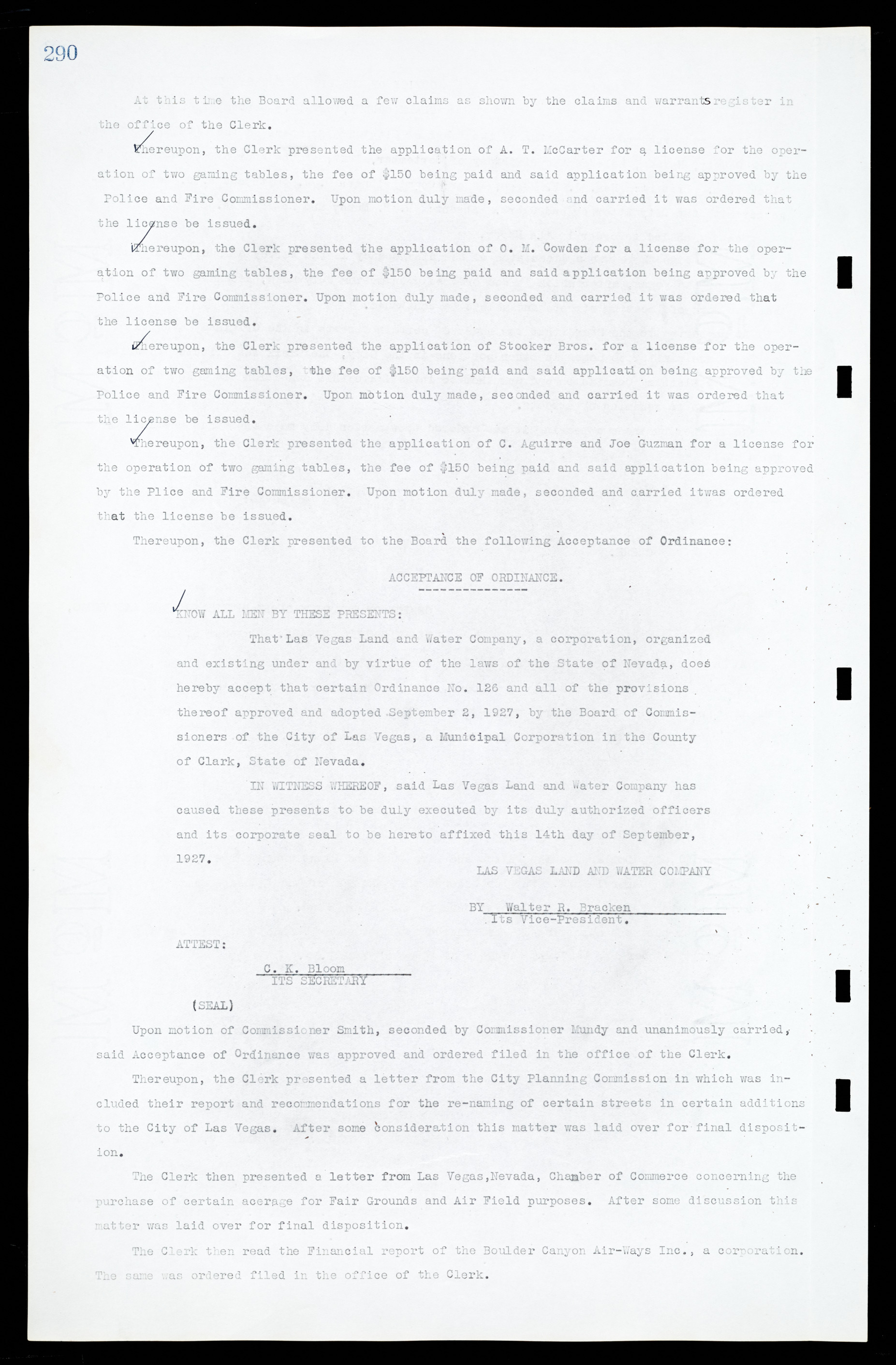 Las Vegas City Commission Minutes, March 1, 1922 to May 10, 1929, lvc000002-299