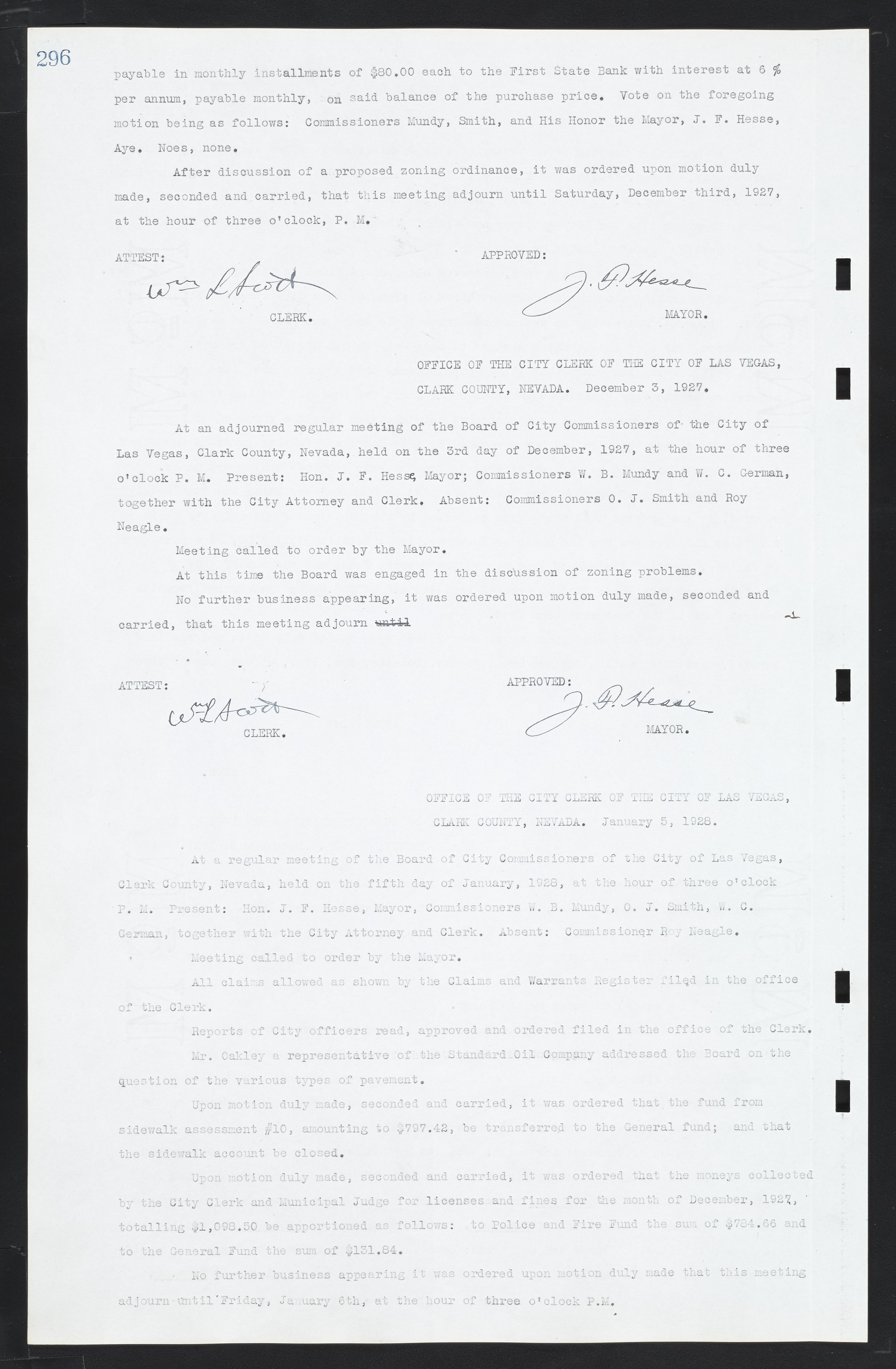 Las Vegas City Commission Minutes, March 1, 1922 to May 10, 1929, lvc000002-305