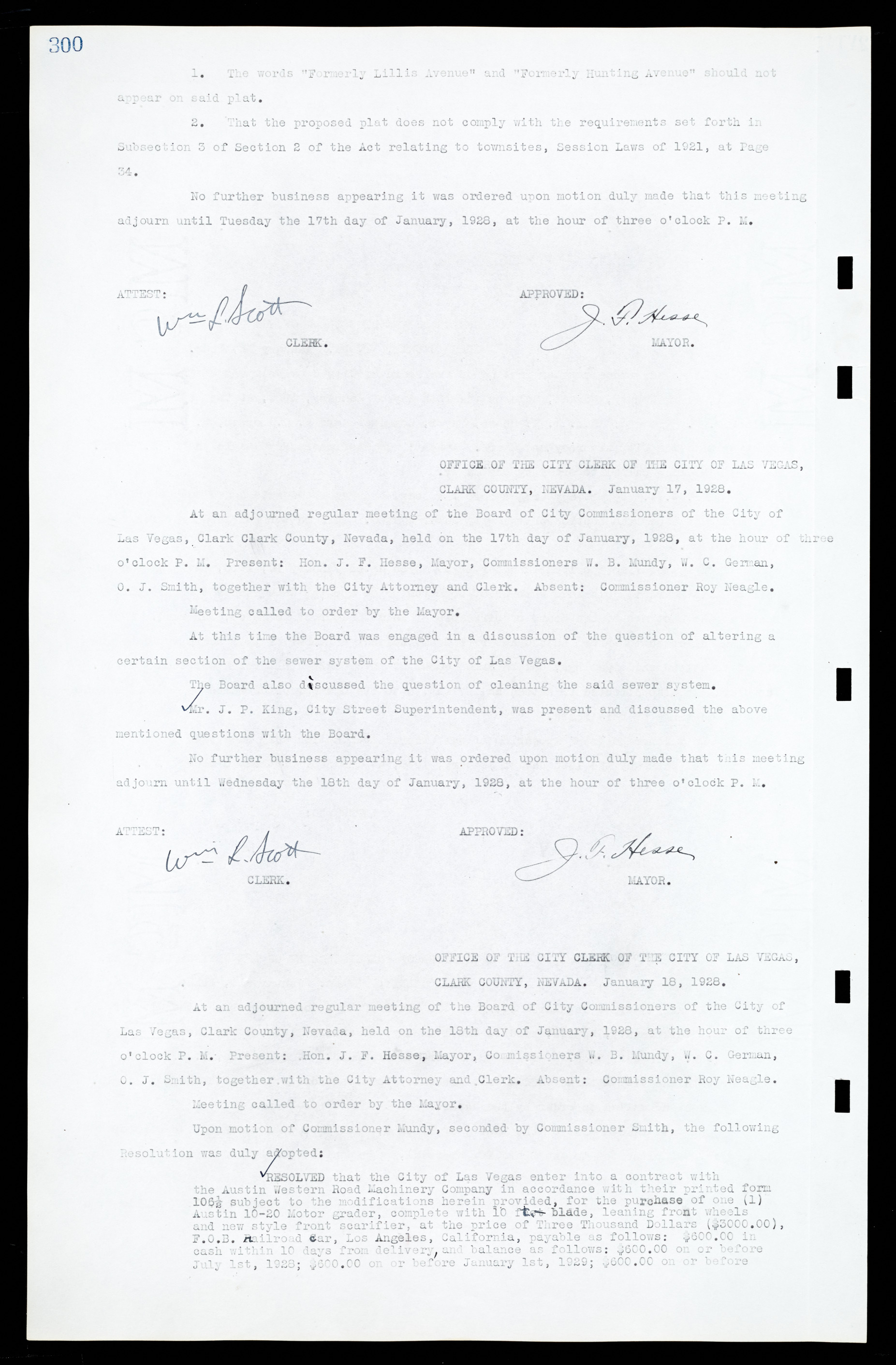 Las Vegas City Commission Minutes, March 1, 1922 to May 10, 1929, lvc000002-309