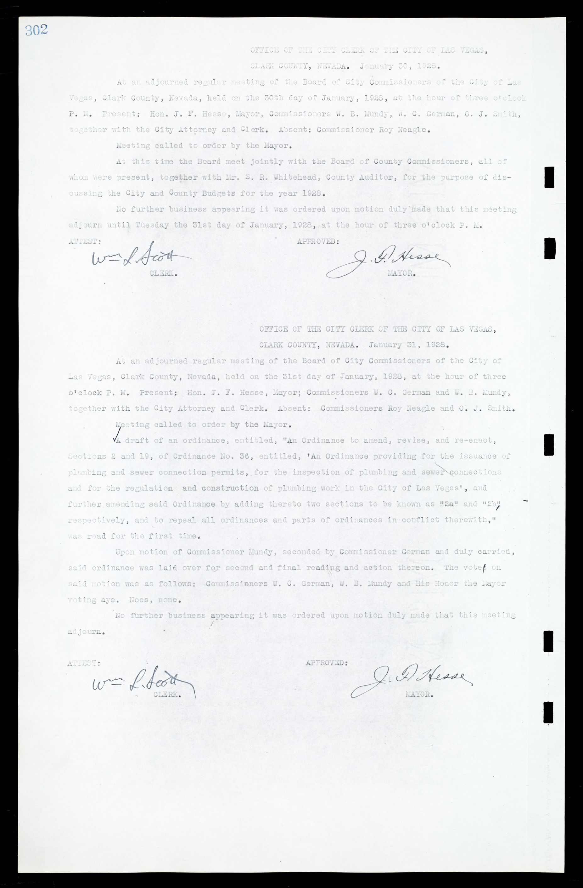 Las Vegas City Commission Minutes, March 1, 1922 to May 10, 1929, lvc000002-311