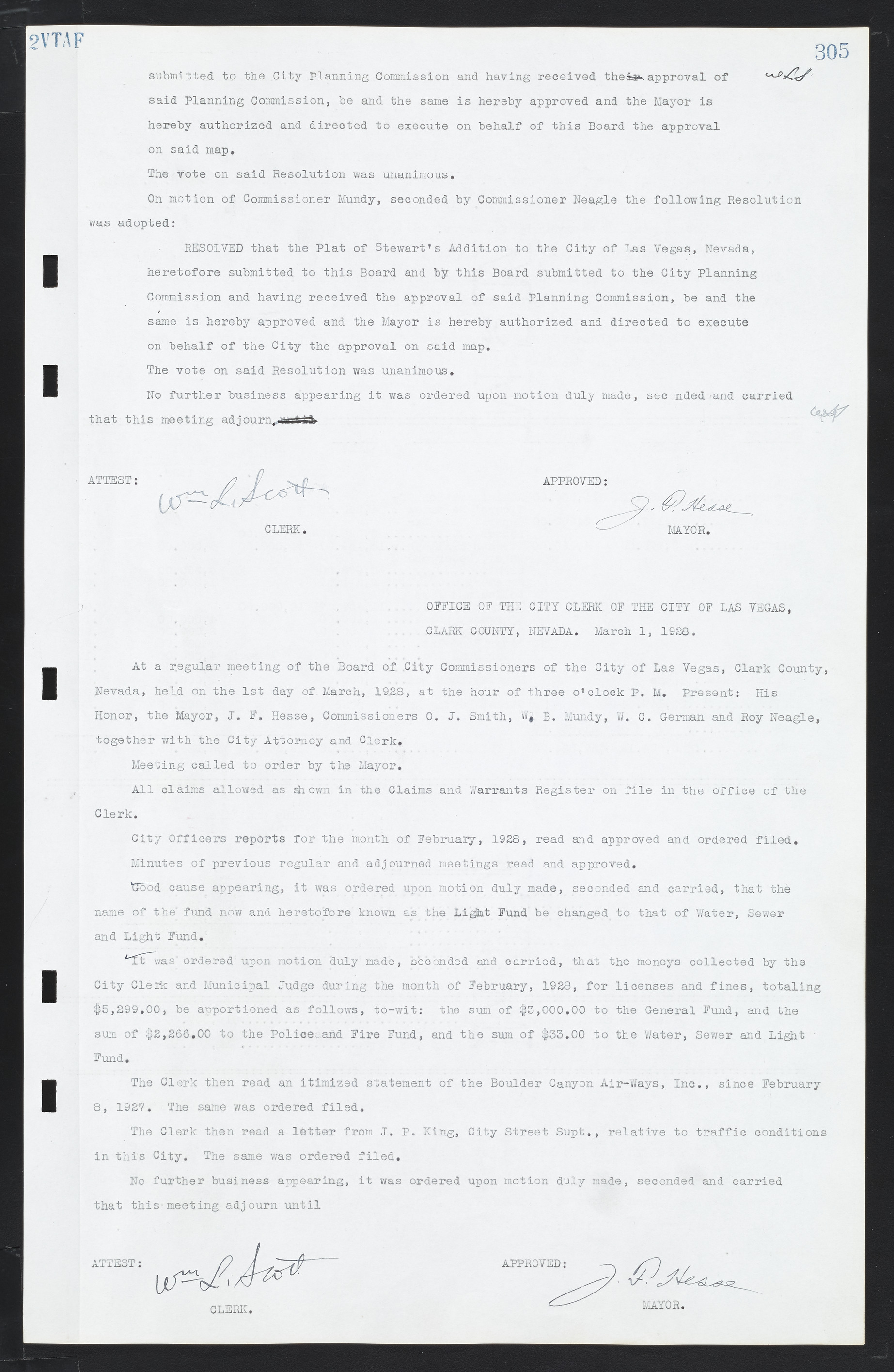 Las Vegas City Commission Minutes, March 1, 1922 to May 10, 1929, lvc000002-314