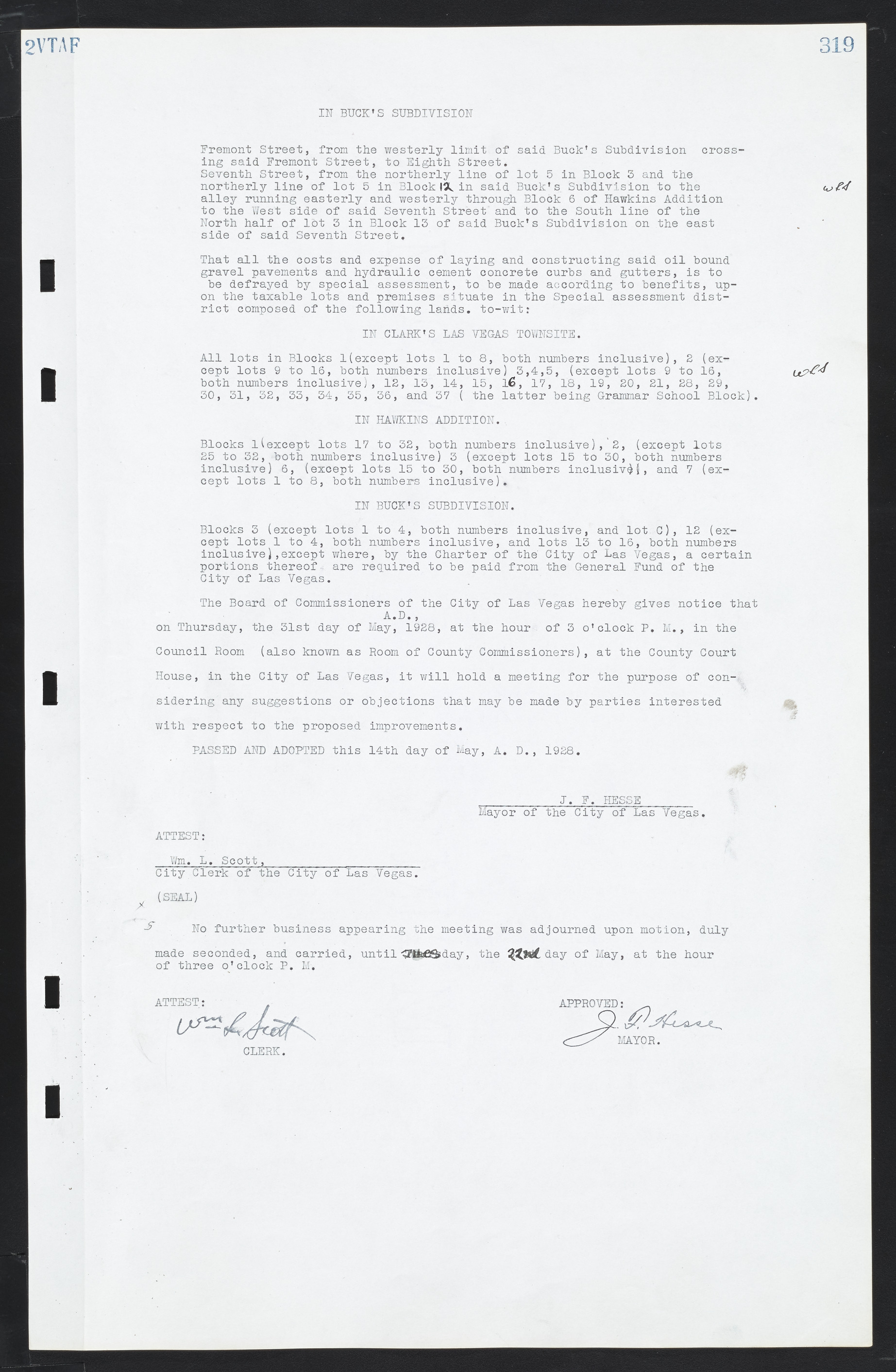 Las Vegas City Commission Minutes, March 1, 1922 to May 10, 1929, lvc000002-328