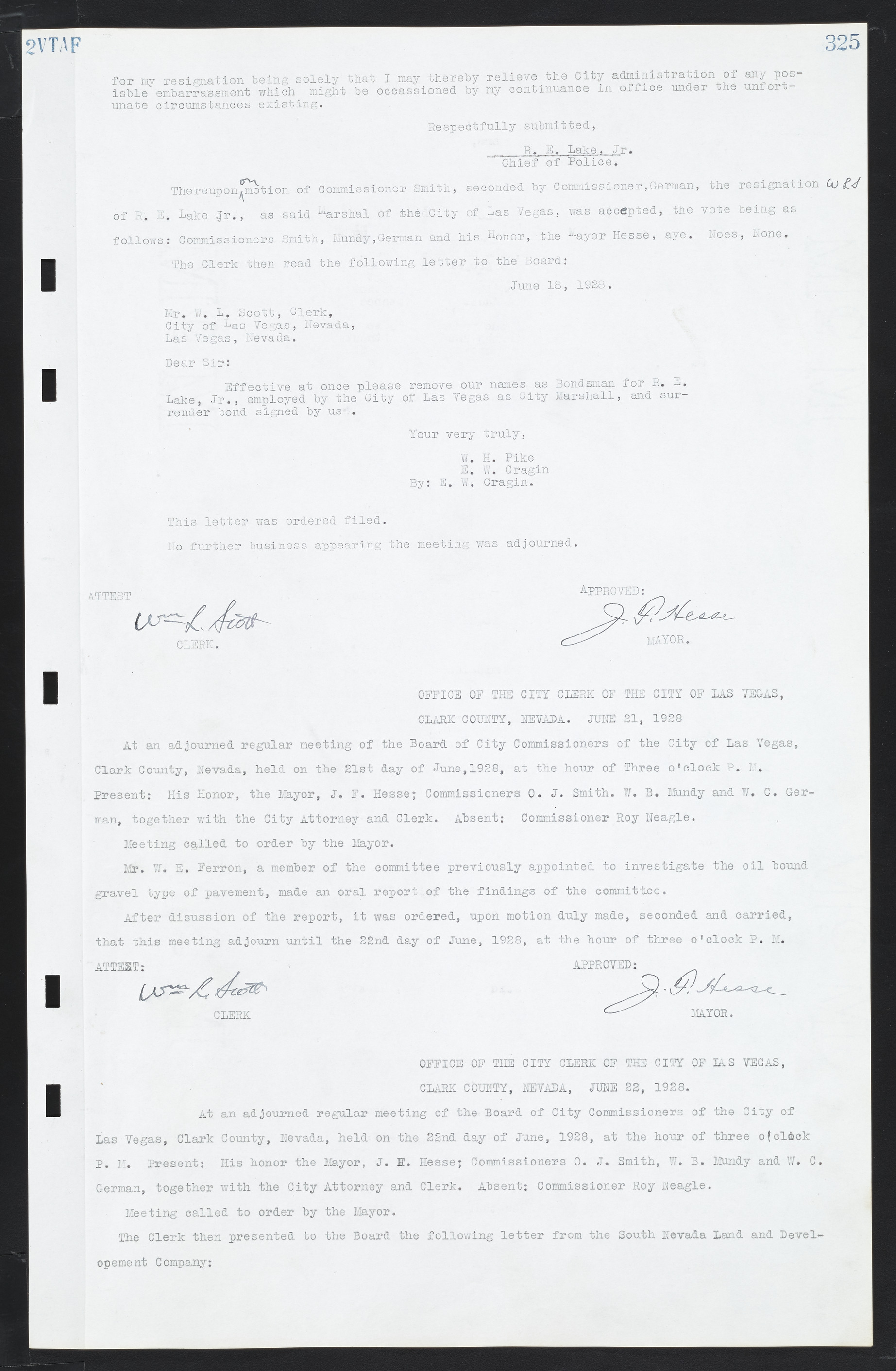 Las Vegas City Commission Minutes, March 1, 1922 to May 10, 1929, lvc000002-334