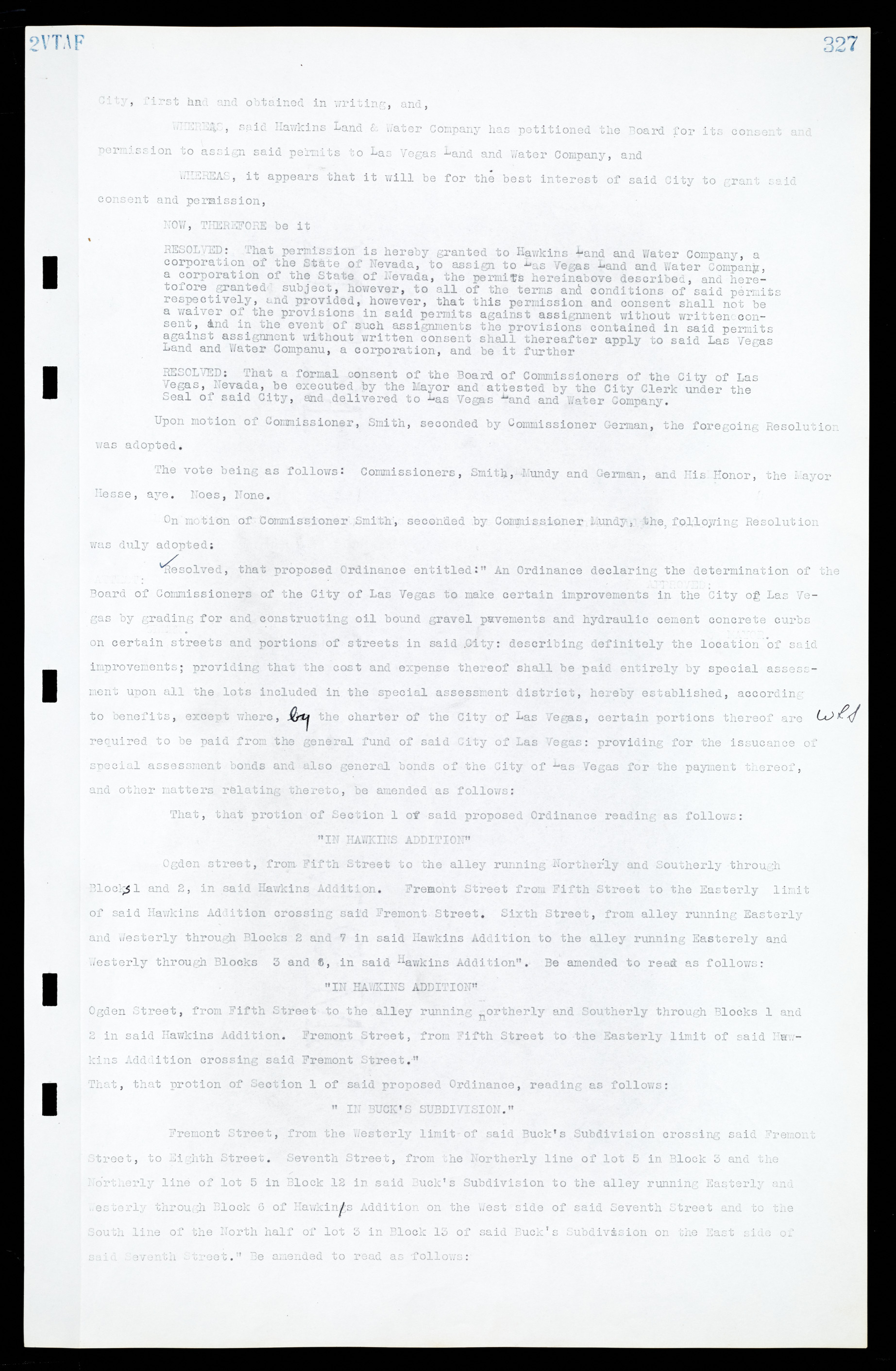 Las Vegas City Commission Minutes, March 1, 1922 to May 10, 1929, lvc000002-336