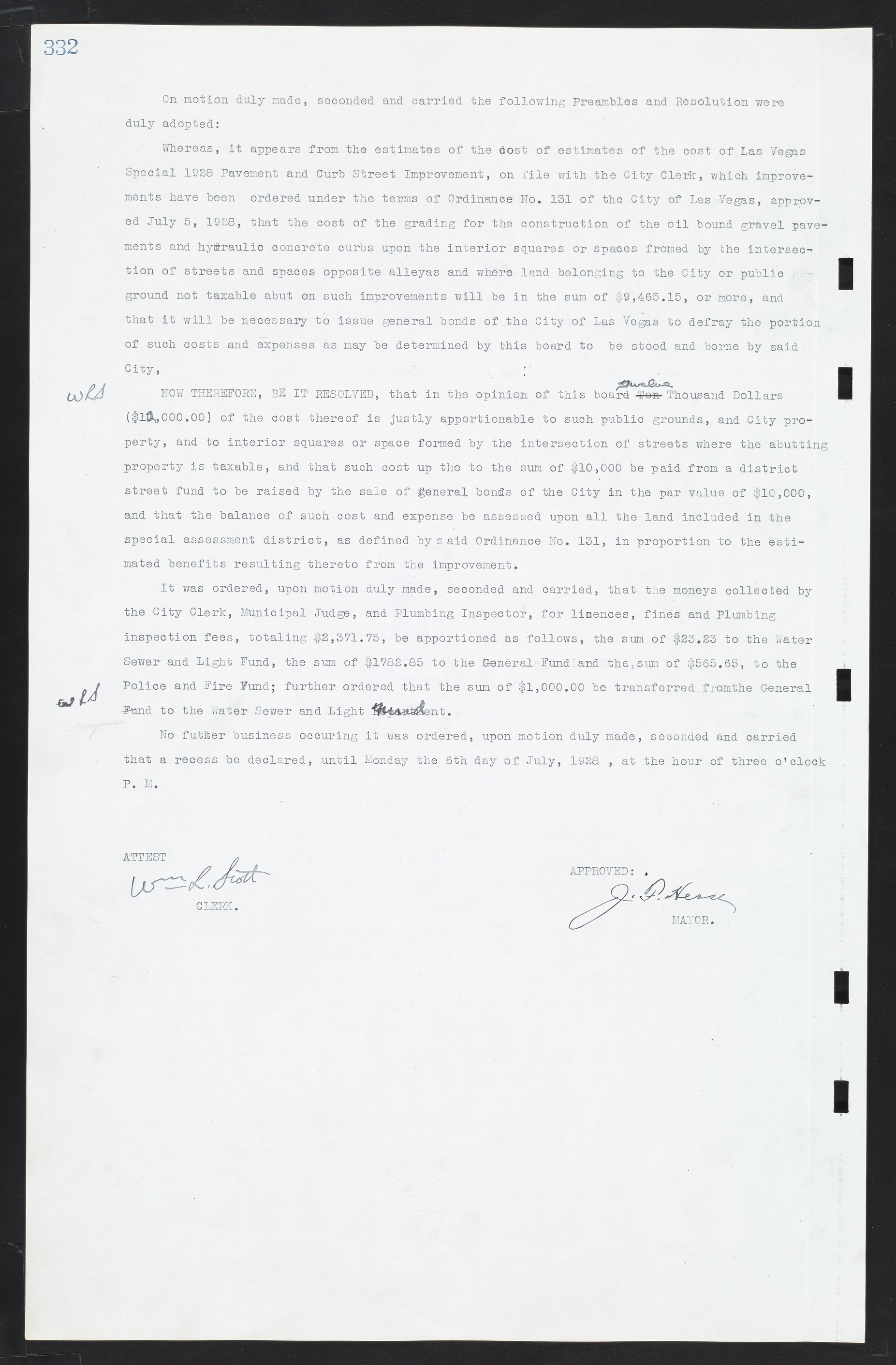 Las Vegas City Commission Minutes, March 1, 1922 to May 10, 1929, lvc000002-341