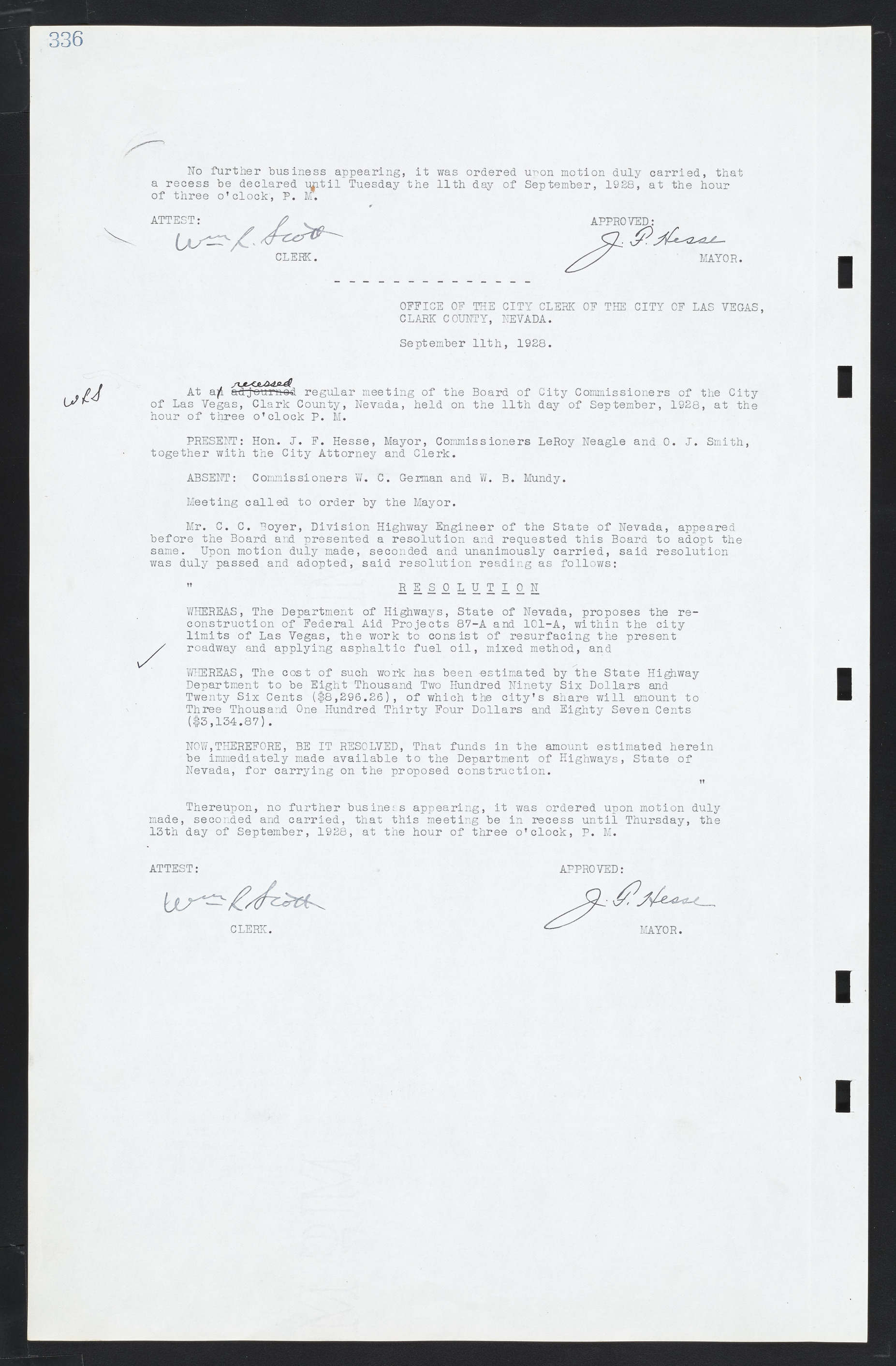 Las Vegas City Commission Minutes, March 1, 1922 to May 10, 1929, lvc000002-345