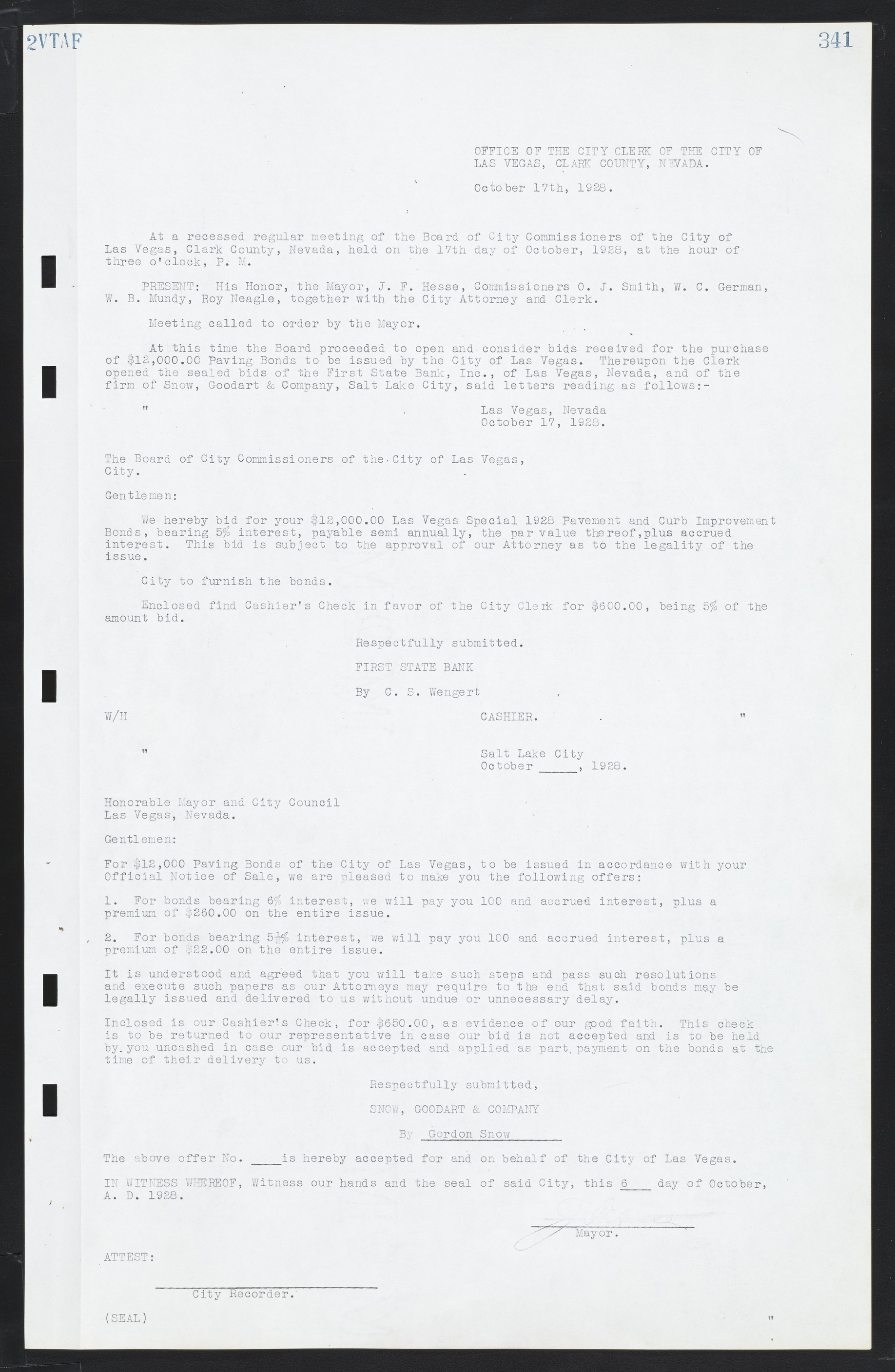 Las Vegas City Commission Minutes, March 1, 1922 to May 10, 1929, lvc000002-350